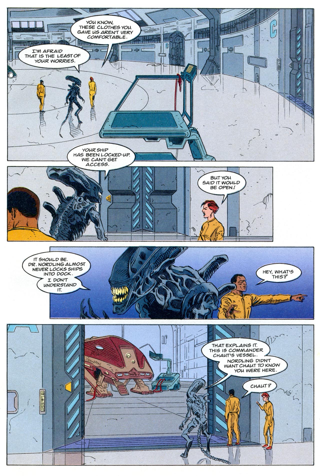 Read online Aliens: Stronghold comic -  Issue #3 - 13