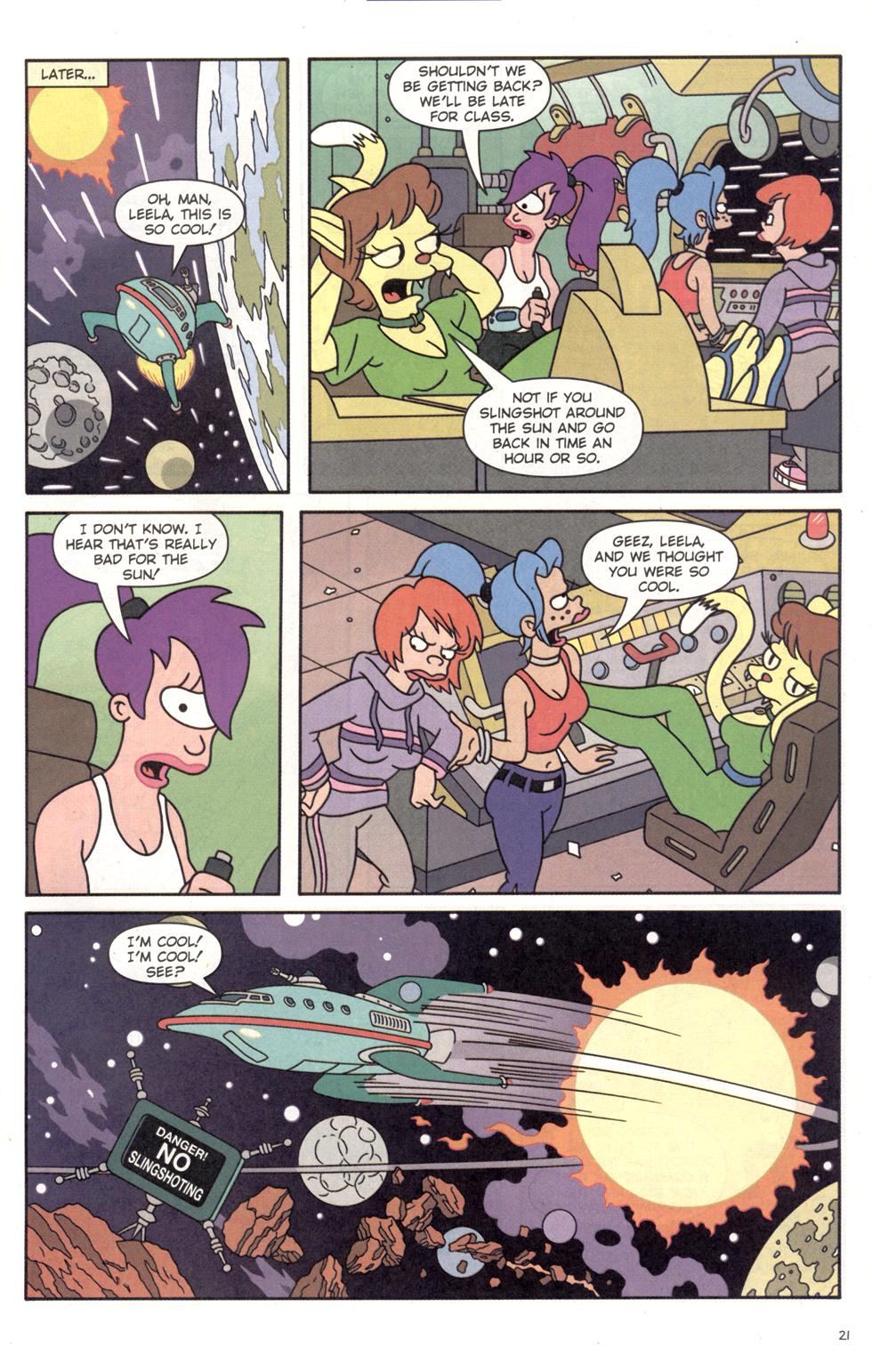 Read online Futurama Comics comic -  Issue #16 - 22