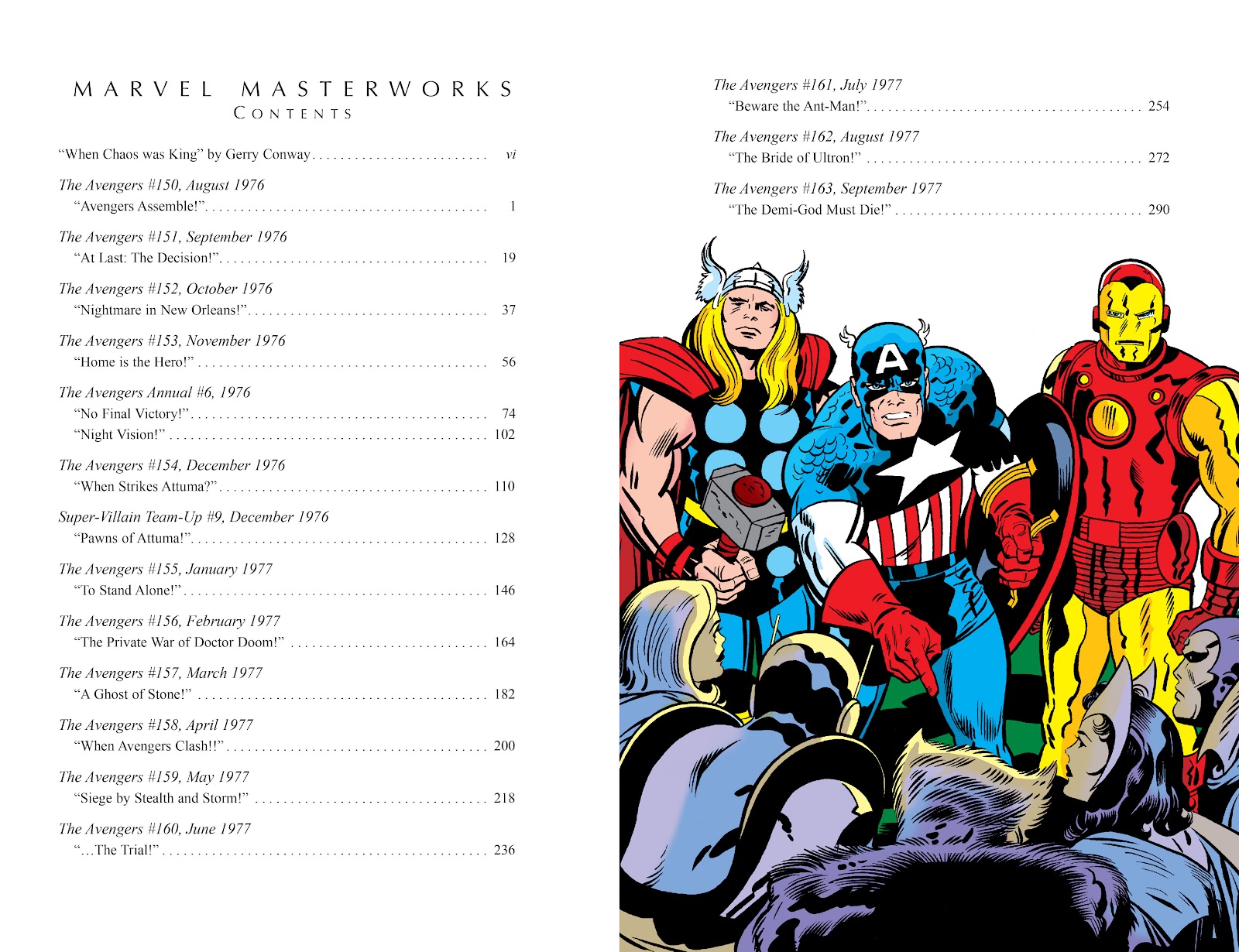 Marvel Masterworks: The Avengers issue TPB 16 (Part 1) - Page 4