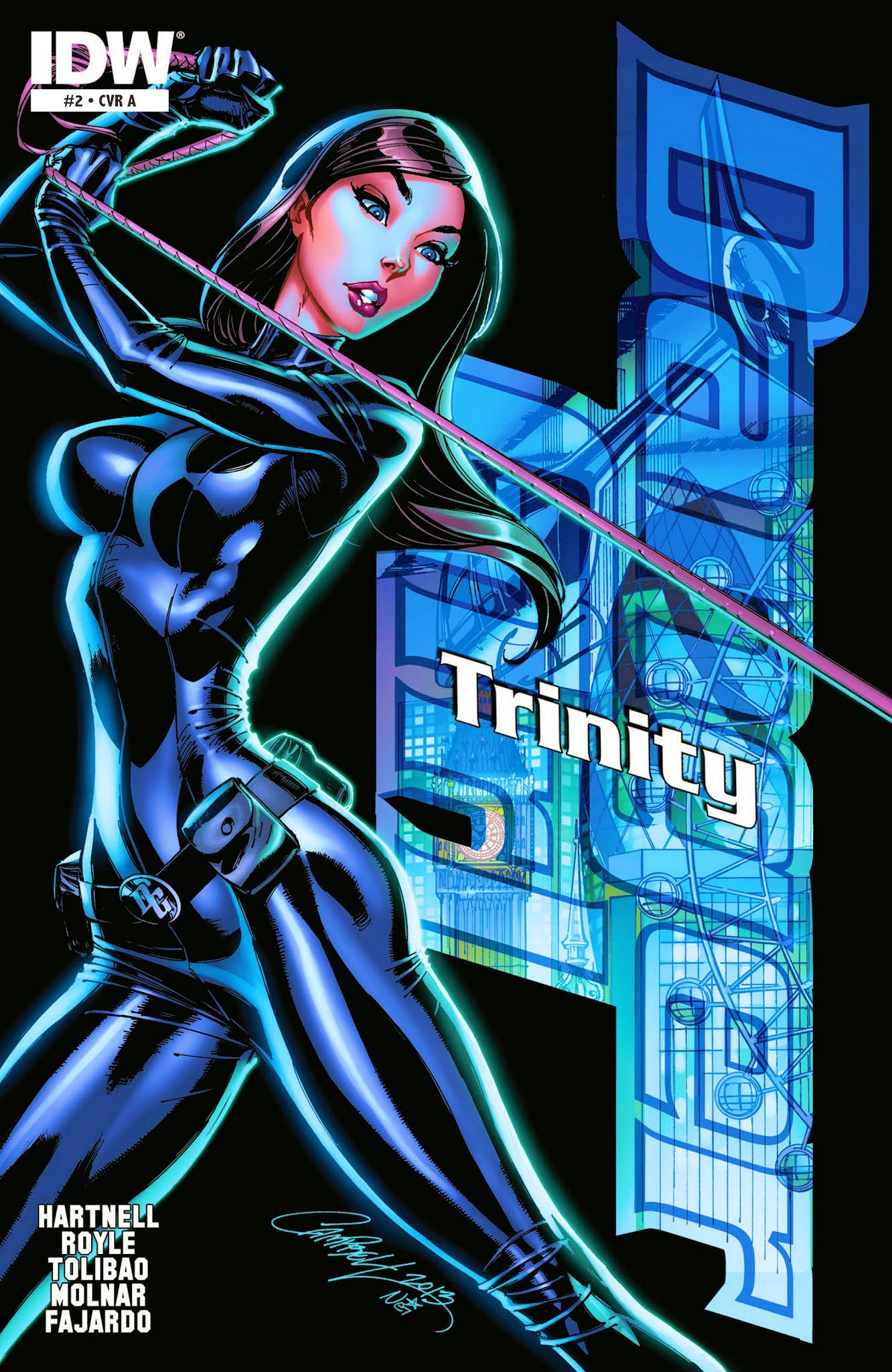 Read online Danger Girl: Trinity comic -  Issue #2 - 1