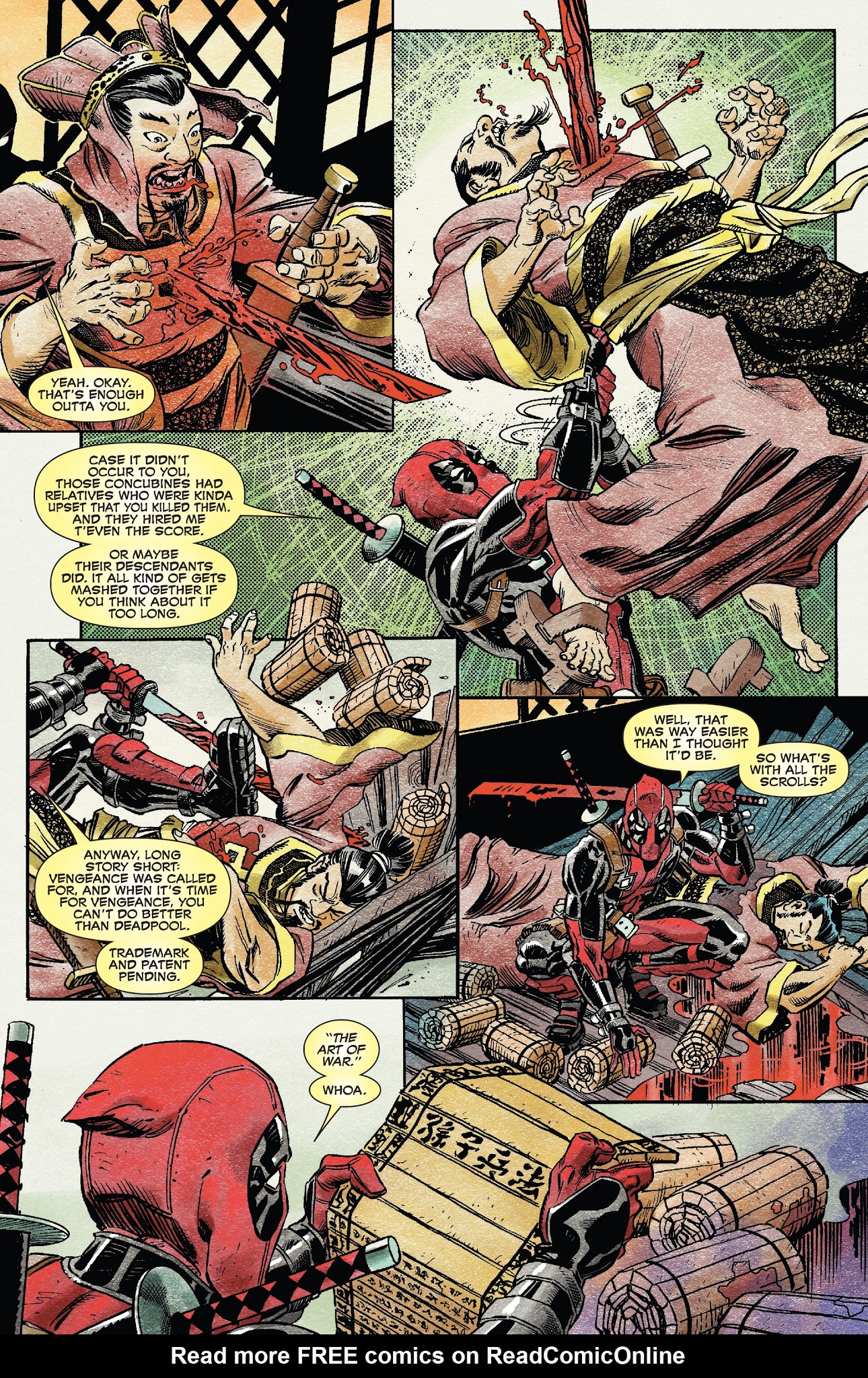 Read online Deadpool's Art of War comic -  Issue #1 - 5