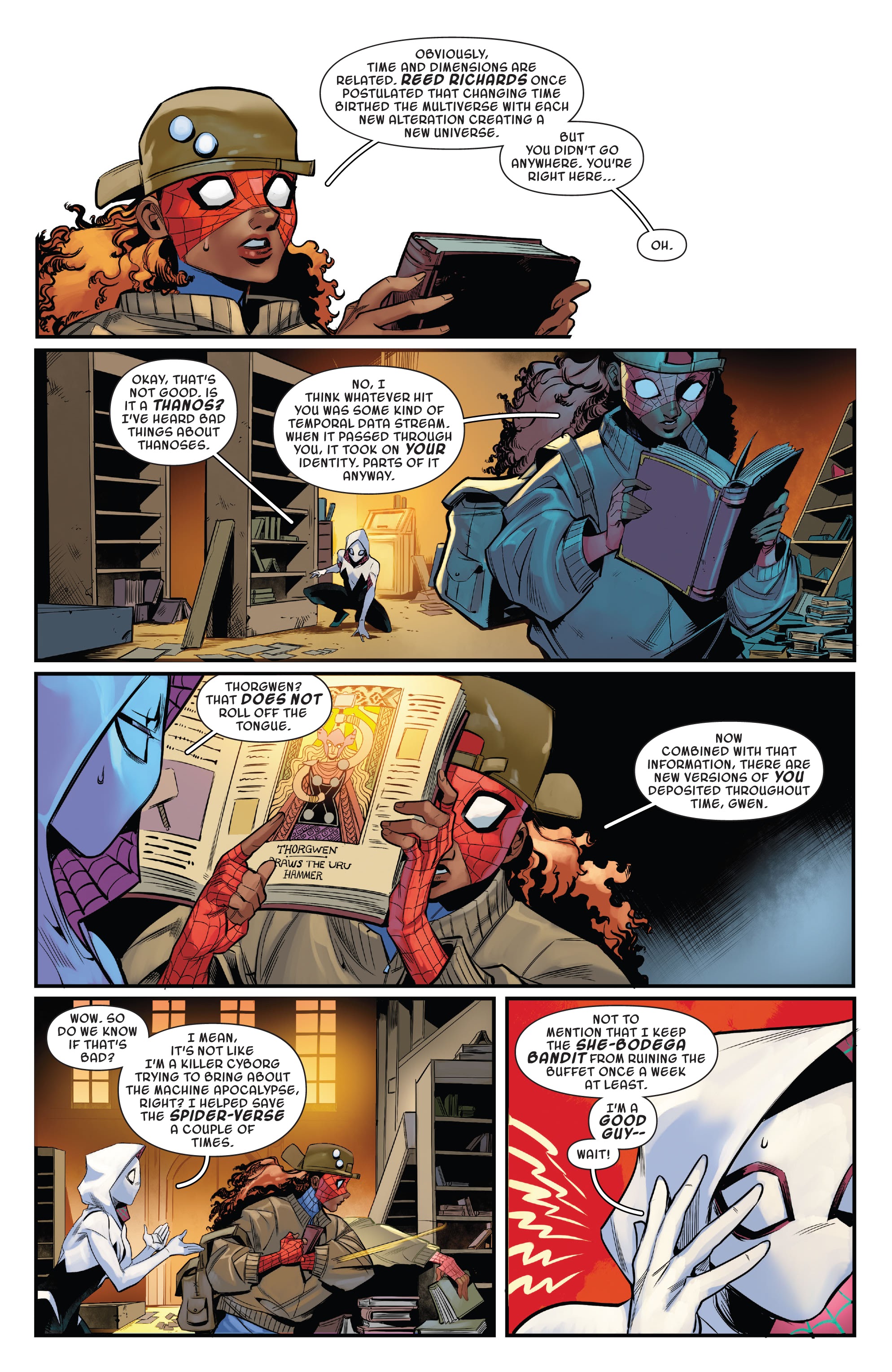 Read online Spider-Gwen: Gwenverse comic -  Issue #1 - 22