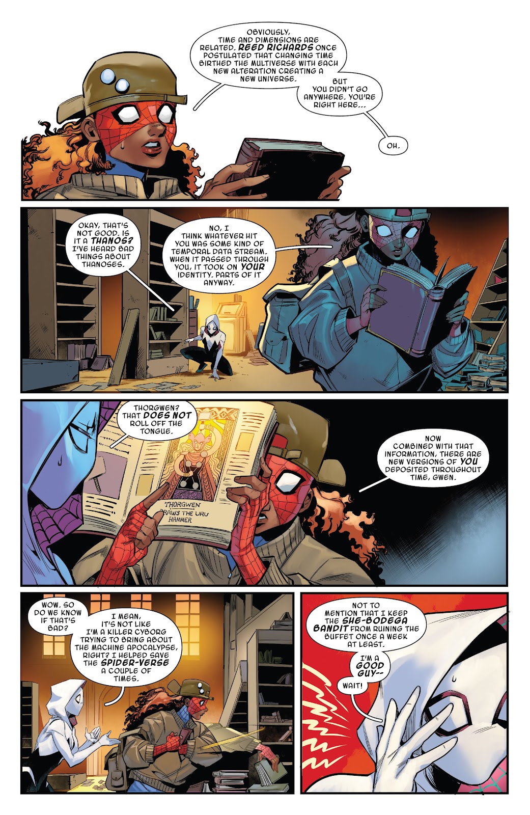 Spider-Gwen: Gwenverse issue 1 - Page 22
