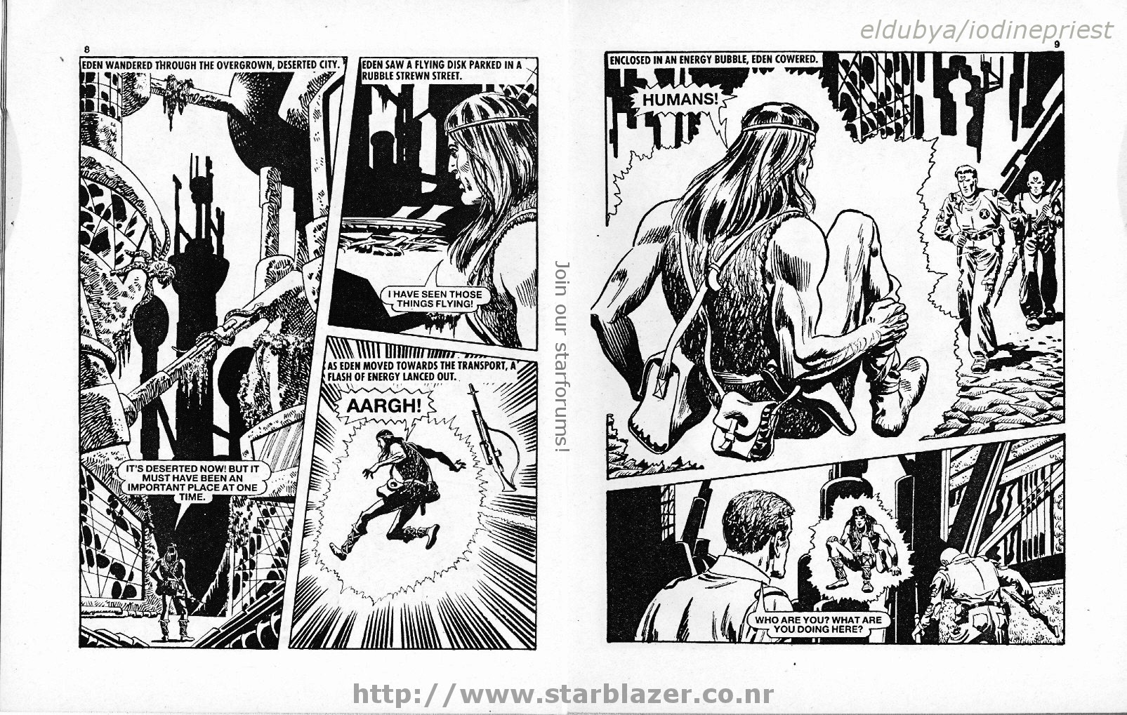 Read online Starblazer comic -  Issue #180 - 6