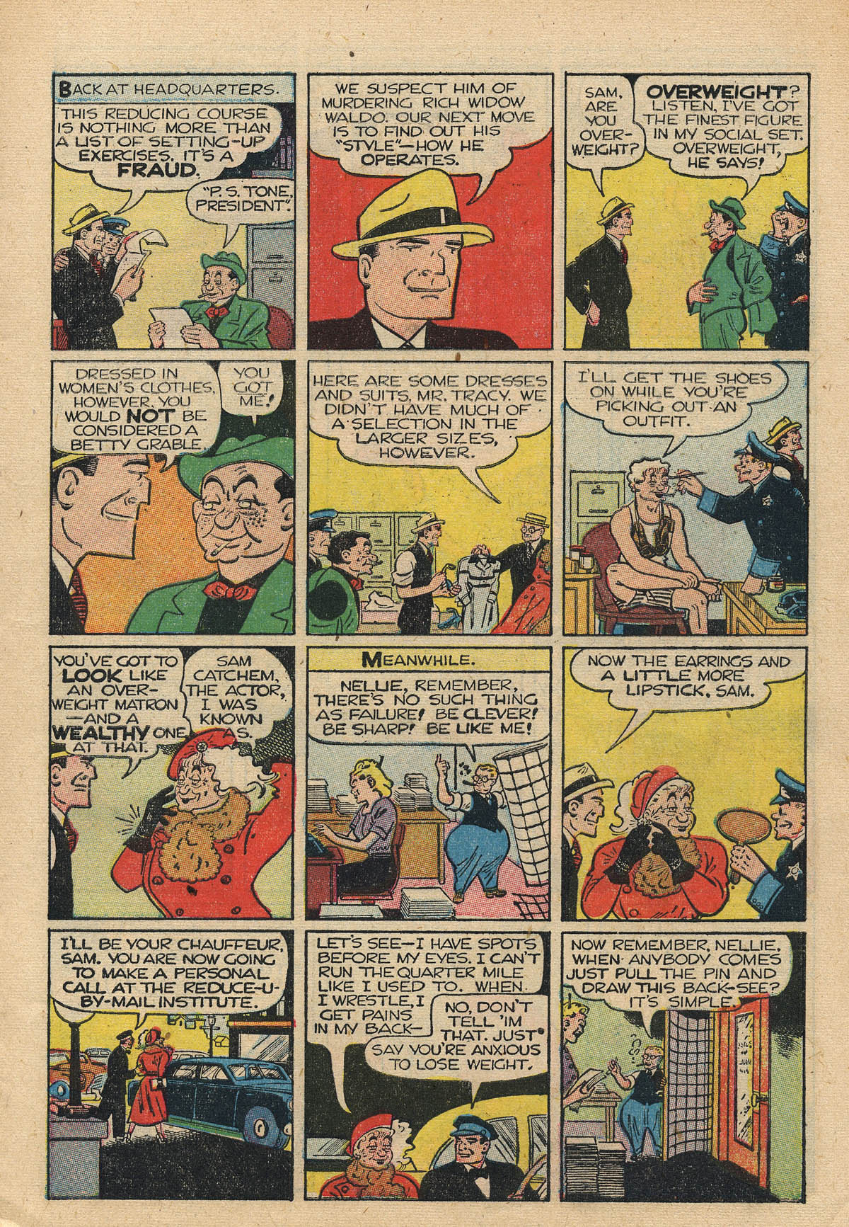 Read online Dick Tracy comic -  Issue #60 - 9