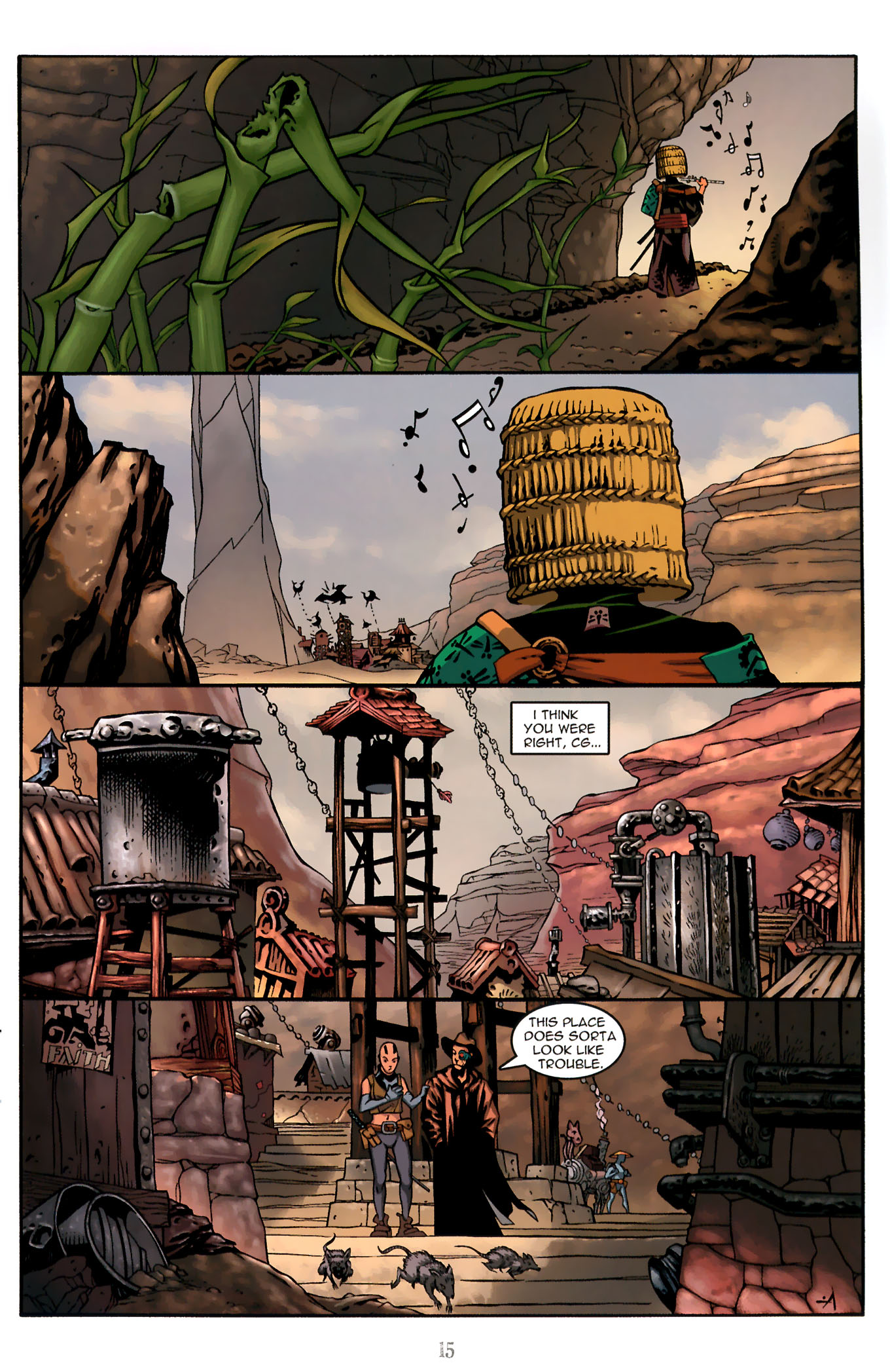 Read online Robotika: For A Few Rubles More comic -  Issue #1 & 2 - 15