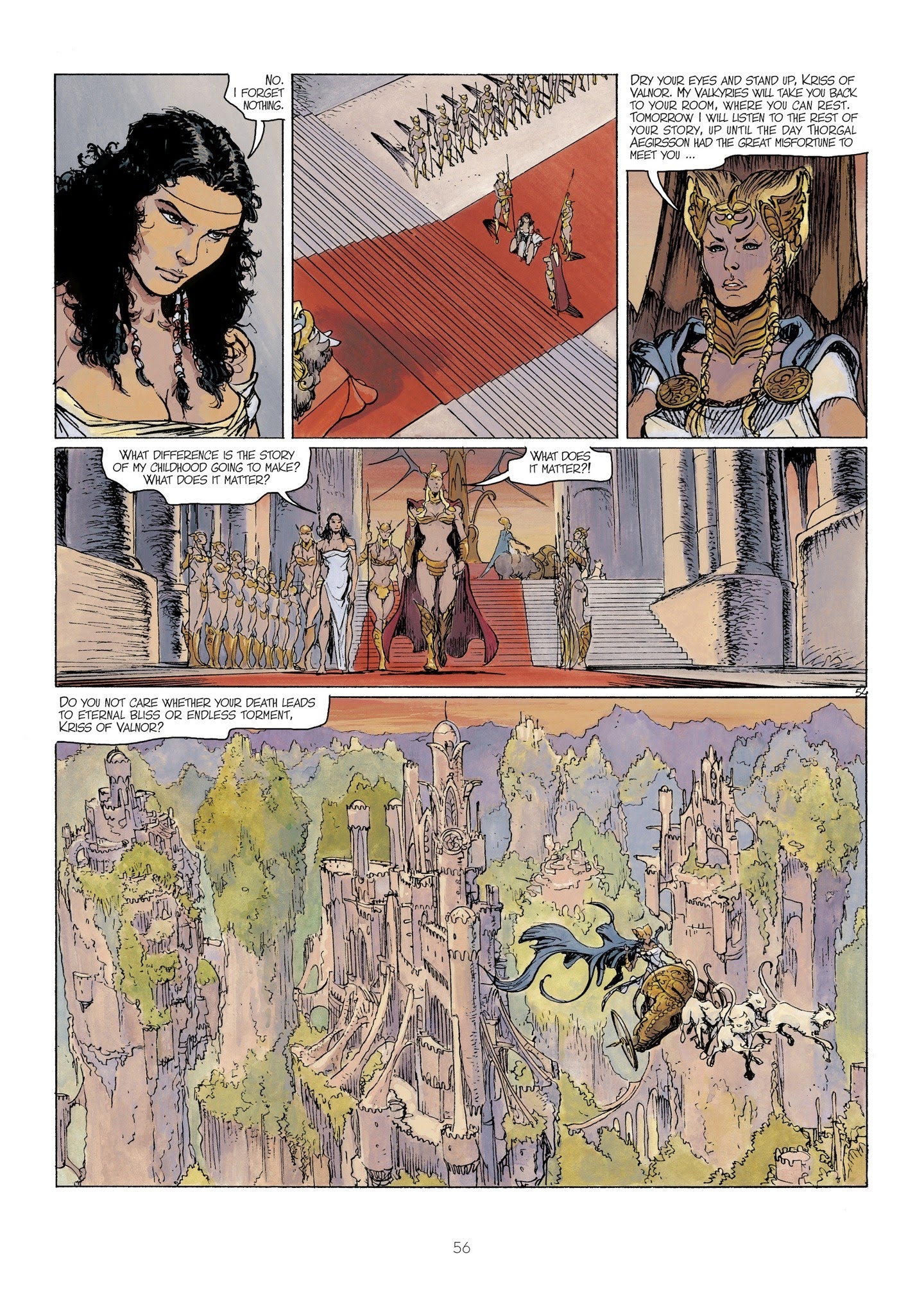 Read online Thorgal - Kriss of Valnor: I Forget Nothing! comic -  Issue # Full - 58