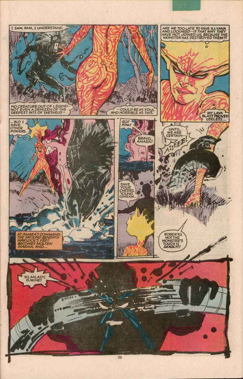 Read online The New Mutants comic -  Issue #21 - 25