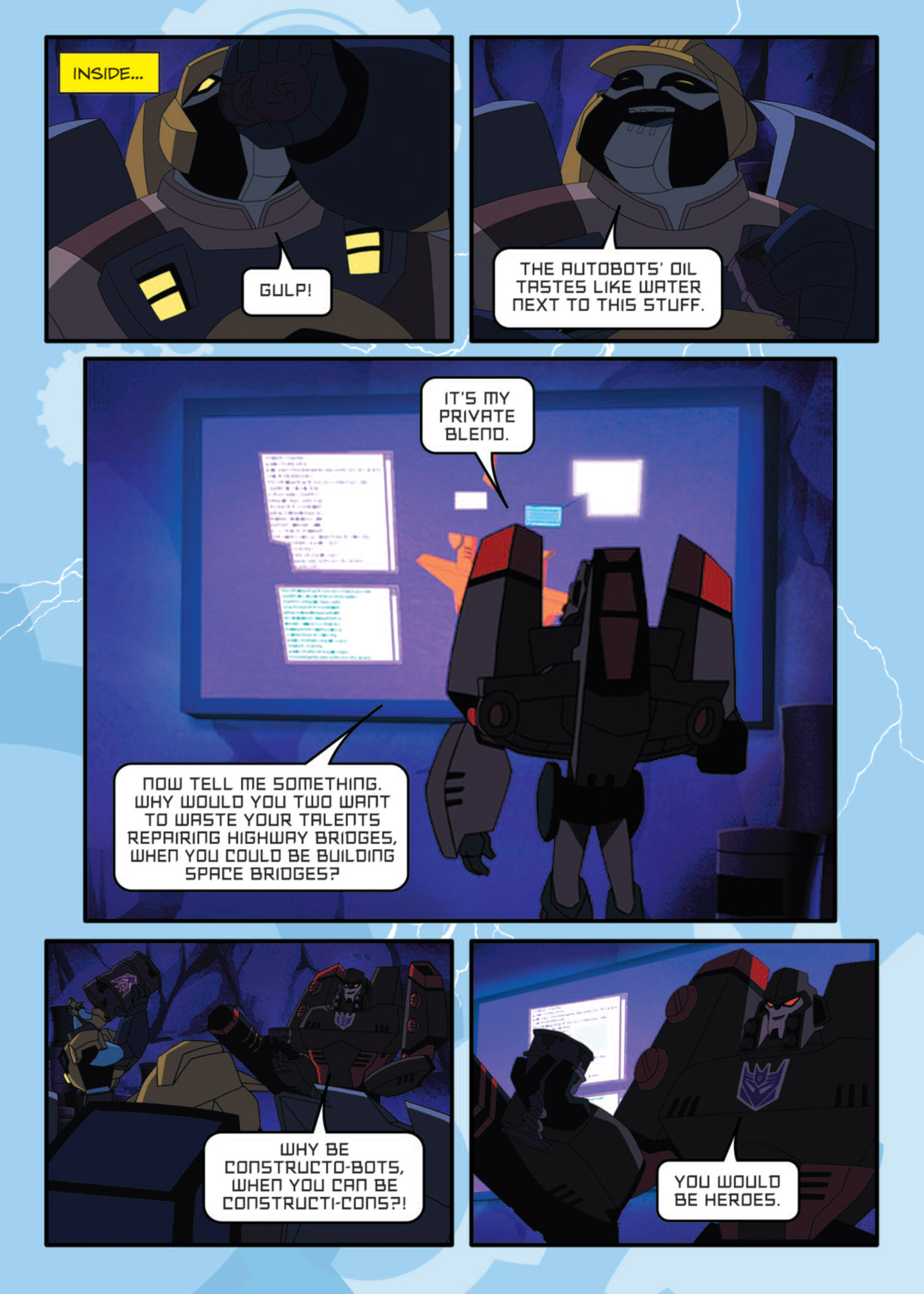 Read online Transformers Animated comic -  Issue #10 - 51