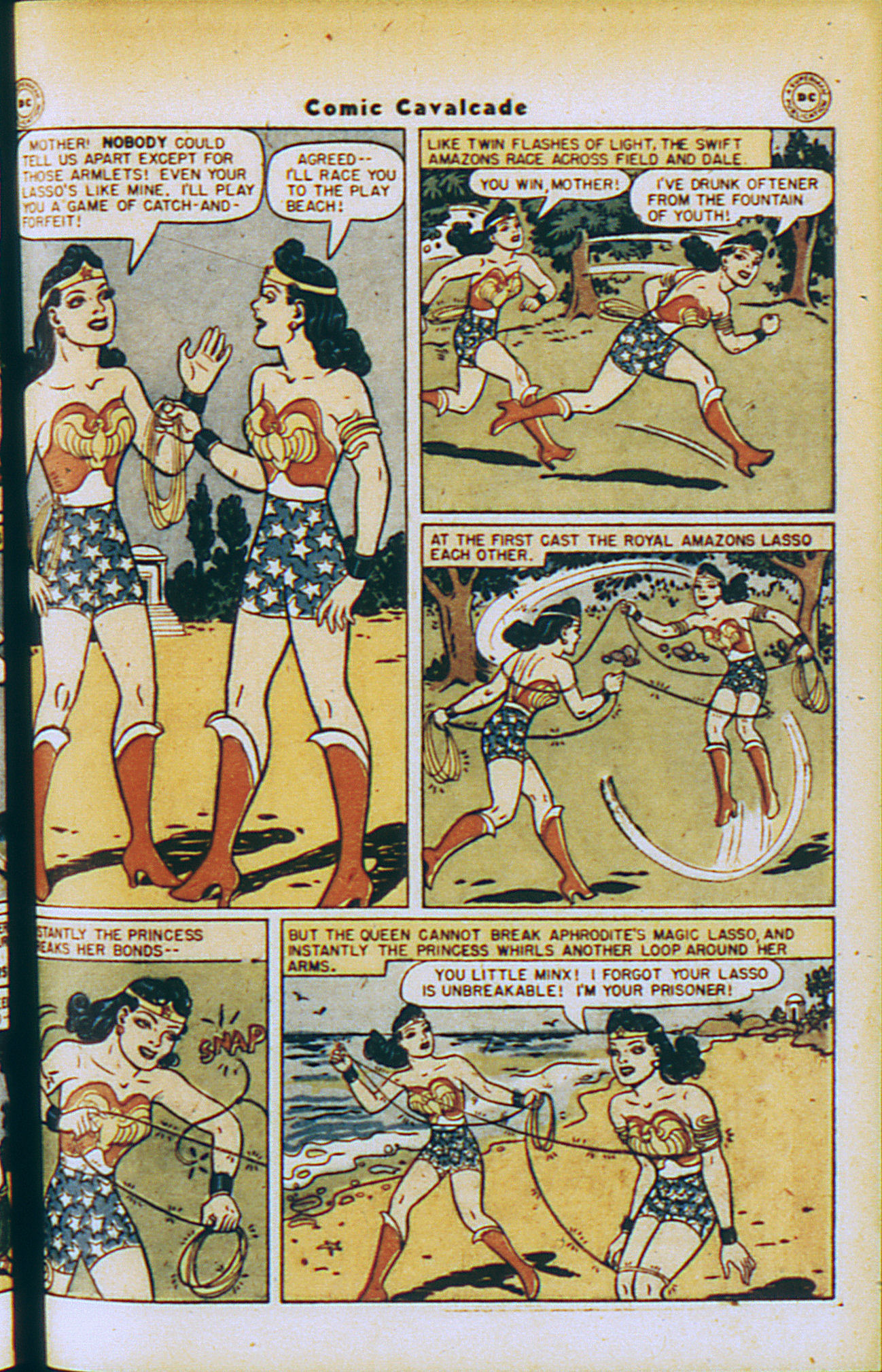 Read online Comic Cavalcade comic -  Issue #19 - 12