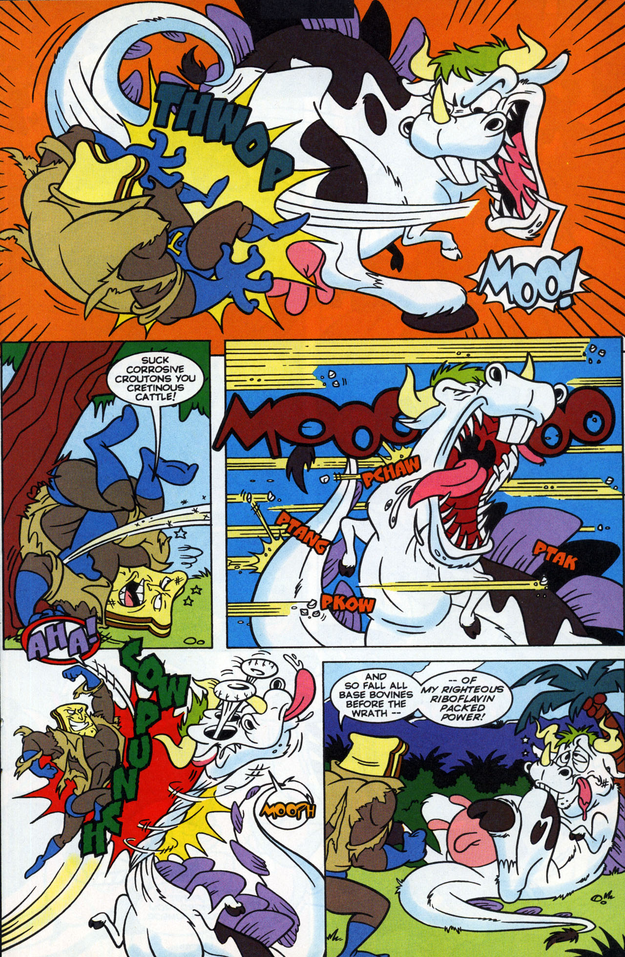 Read online The Ren & Stimpy Show Special: Powdered Toastman's Cereal Serial comic -  Issue # Full - 18