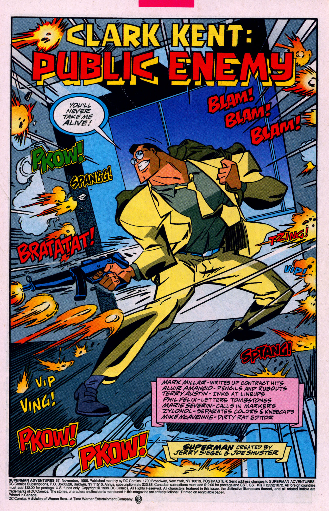 Superman Adventures Issue #37 #40 - English 2