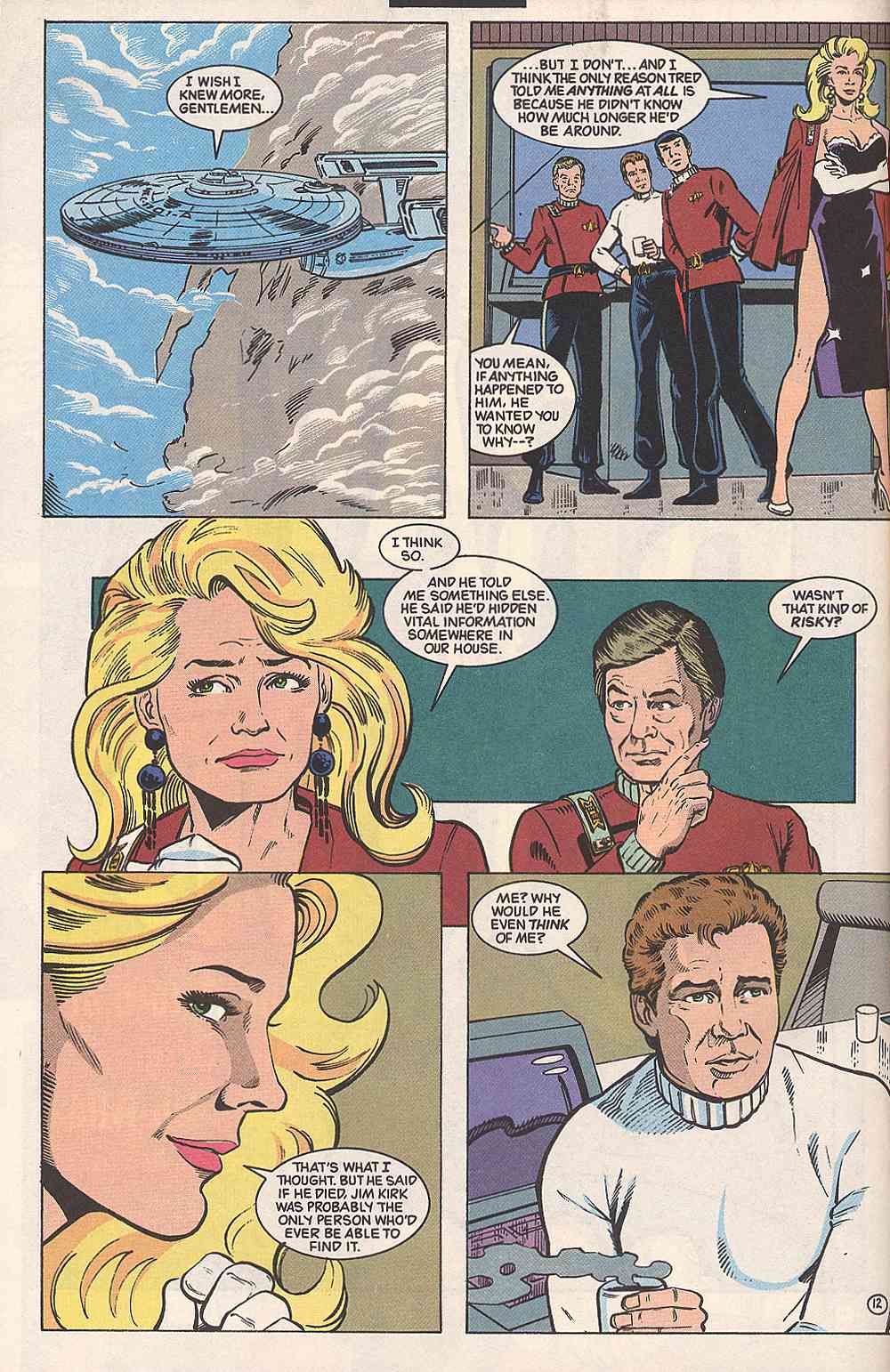 Read online Star Trek (1989) comic -  Issue #26 - 12