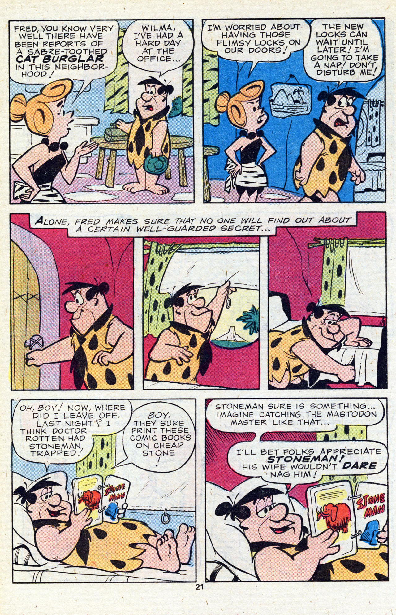 Read online The Flintstones (1977) comic -  Issue #8 - 22