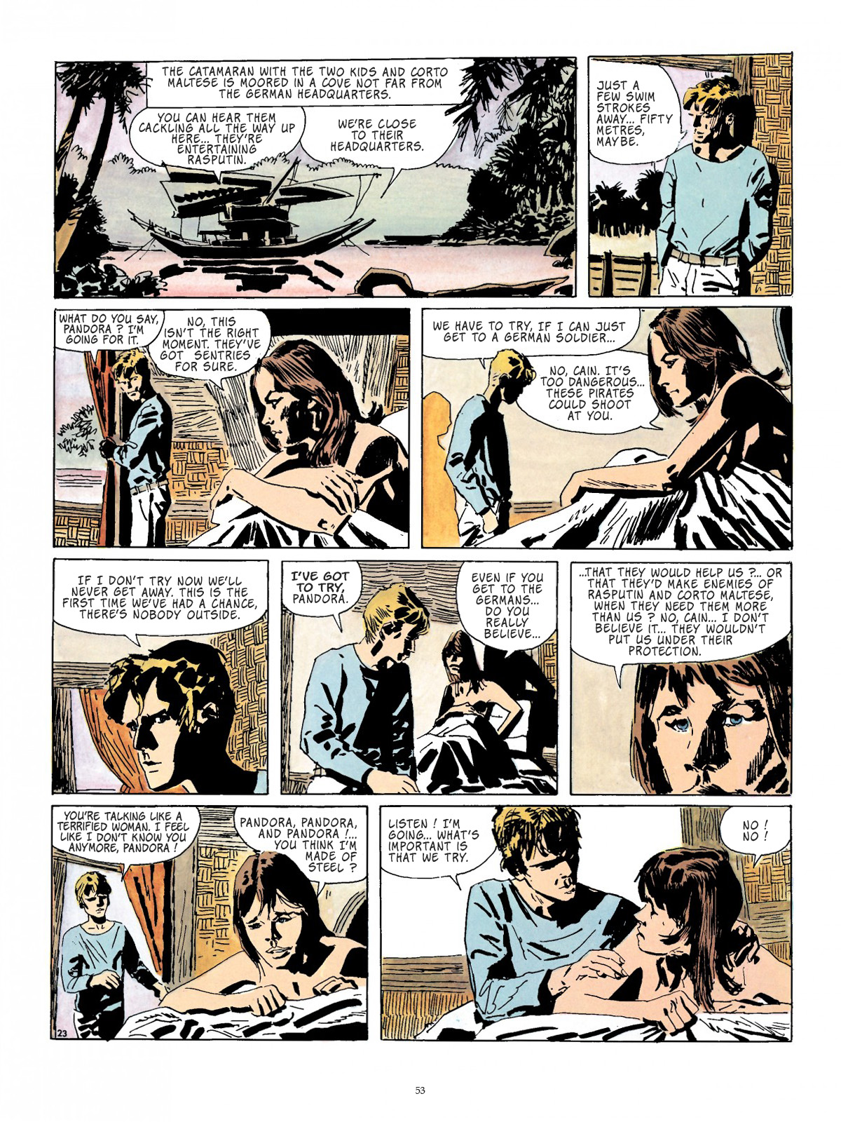 Read online Corto Maltese comic -  Issue # TPB 2 (Part 1) - 43
