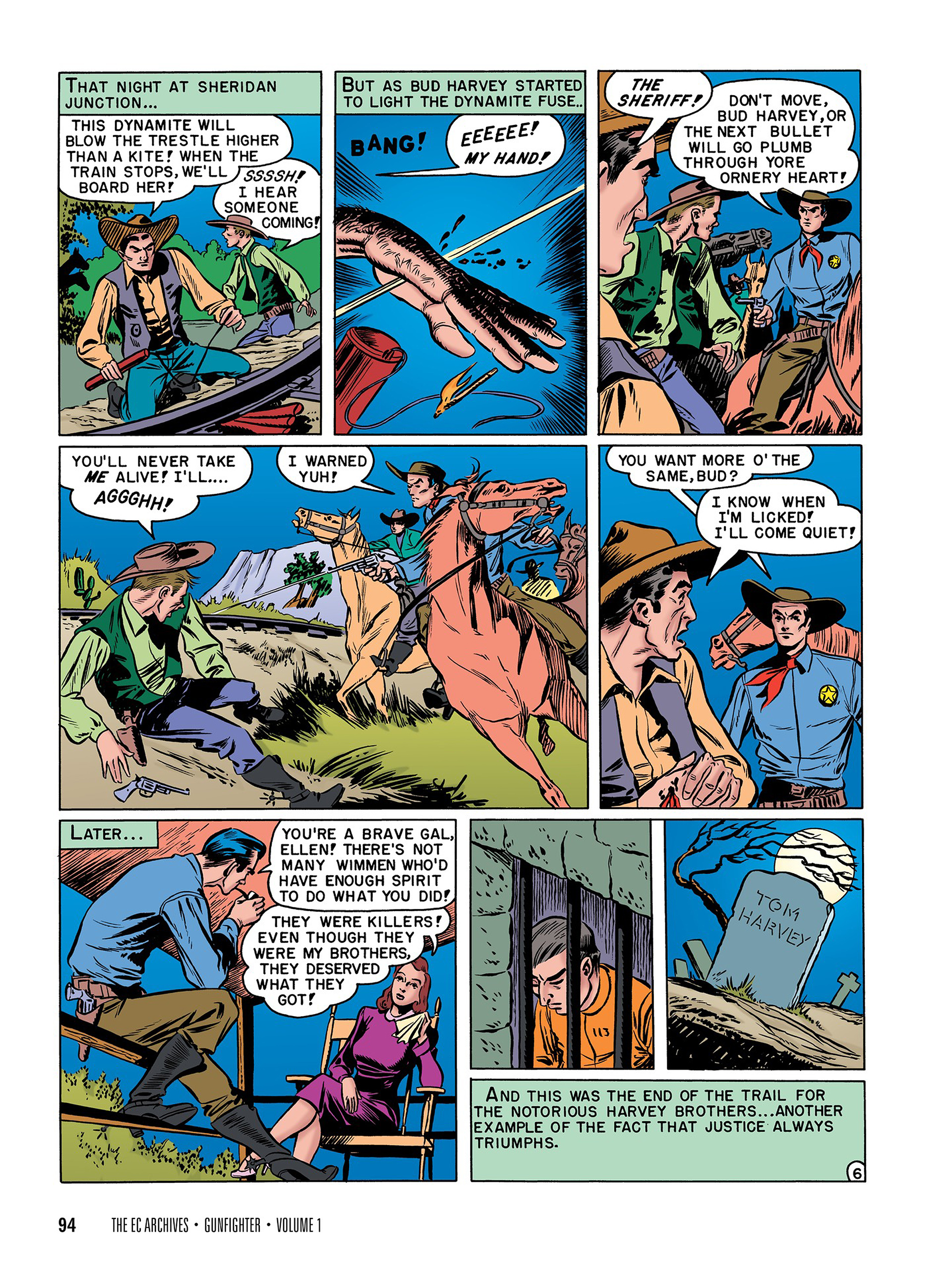 Read online The EC Archives: Gunfighter comic -  Issue # TPB (Part 1) - 97