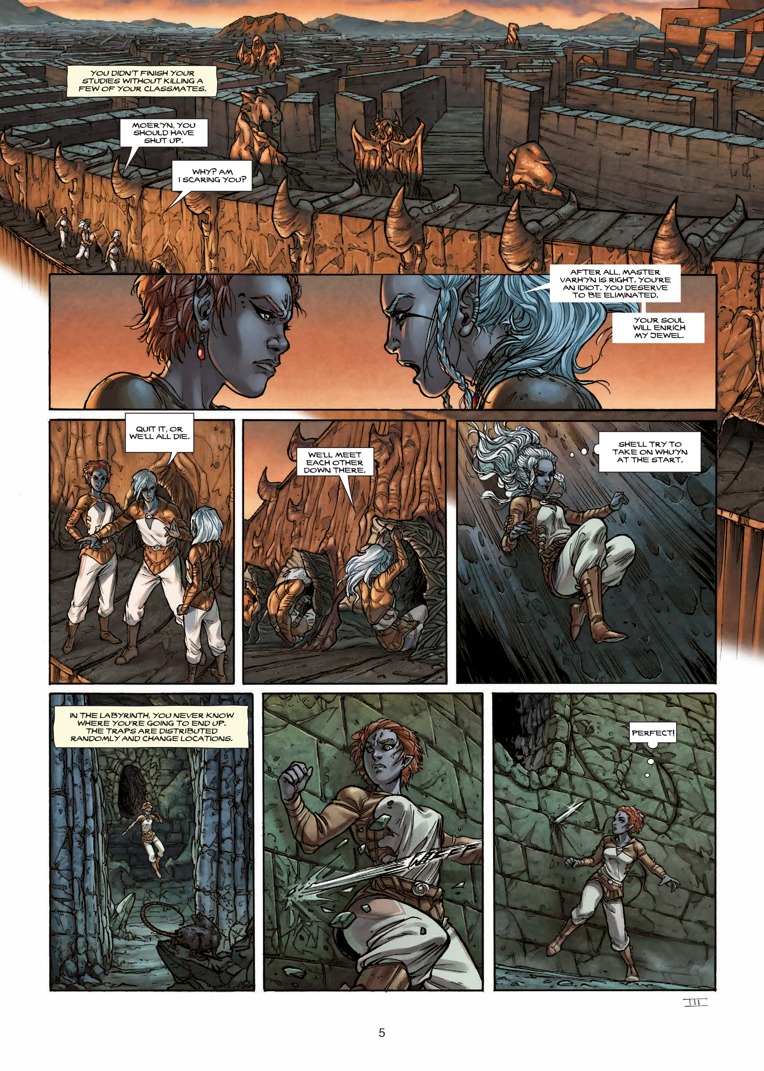 Read online Elves comic -  Issue #25 - 5