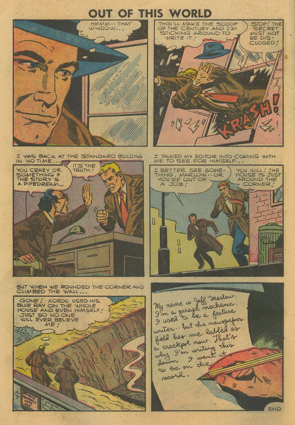 Read online Out of this World comic -  Issue #1 - 8