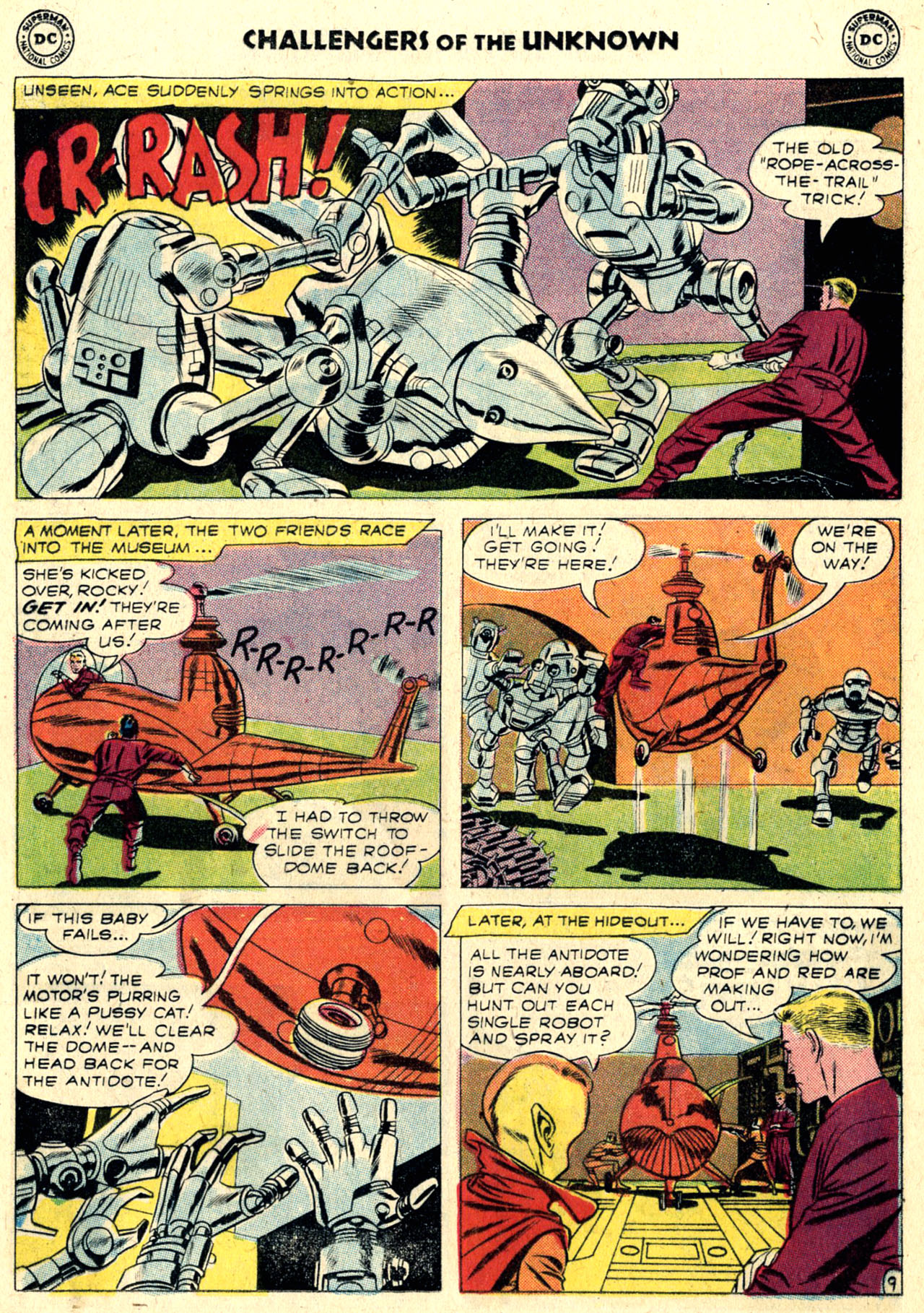 Read online Challengers of the Unknown (1958) comic -  Issue #8 - 28