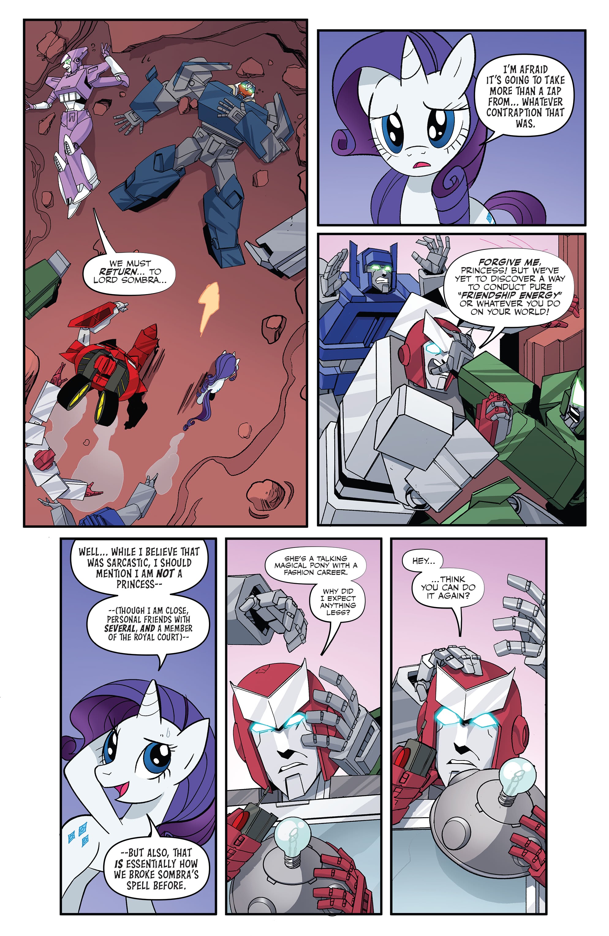 Read online My Little Pony/Transformers II comic -  Issue #3 - 22
