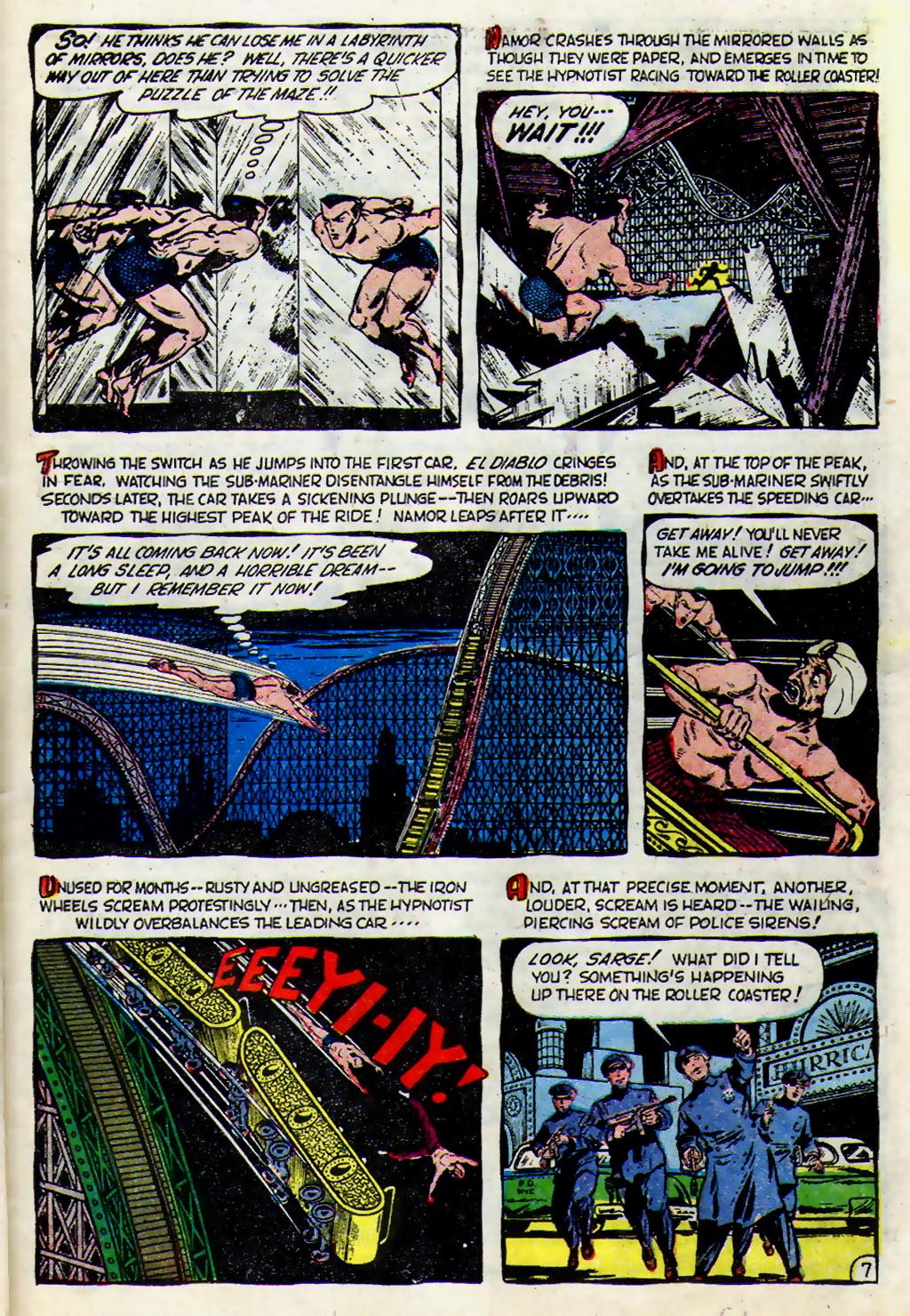 Read online Sub-Mariner Comics comic -  Issue #39 - 30