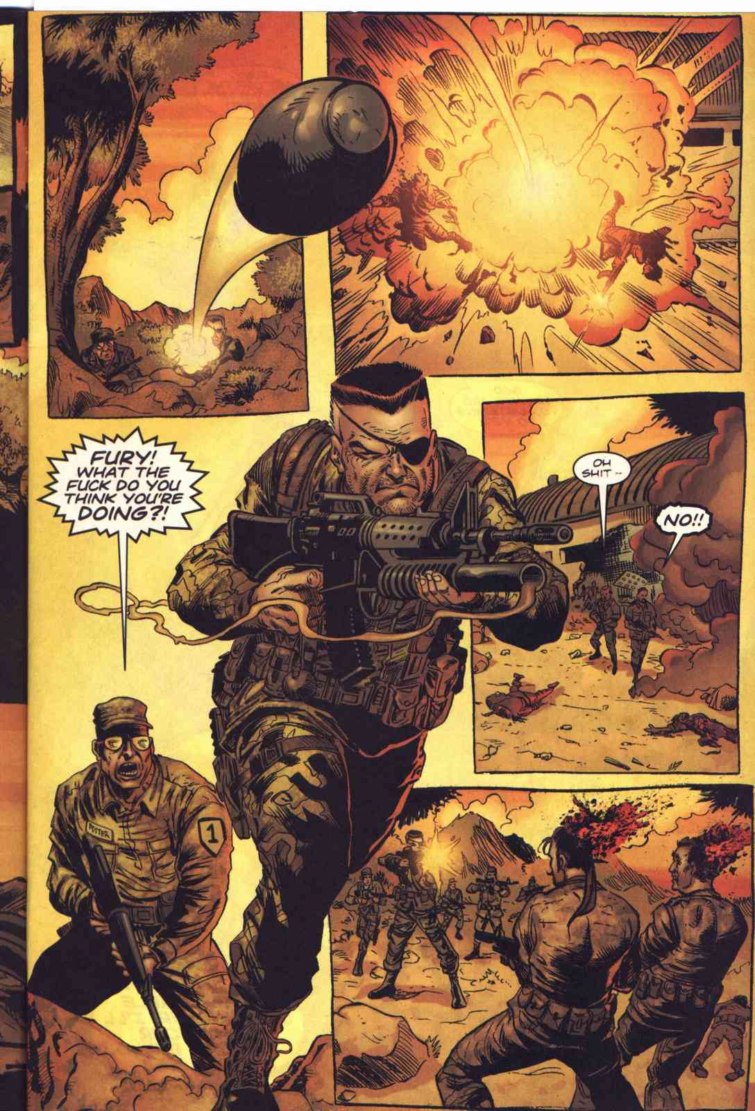 Read online Fury comic -  Issue #1 - 4