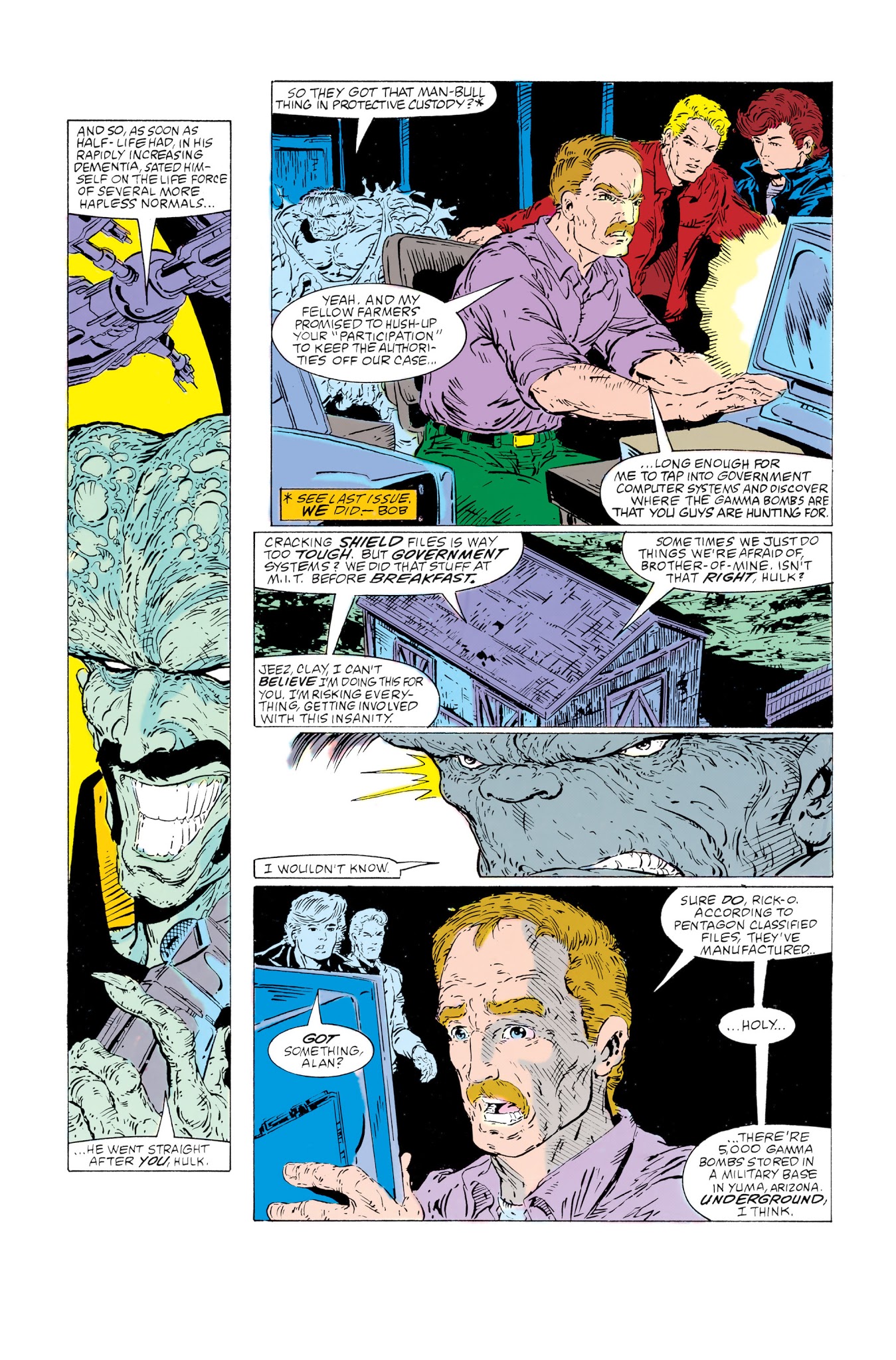 Read online Hulk Visionaries: Peter David comic -  Issue # TPB 2 - 56