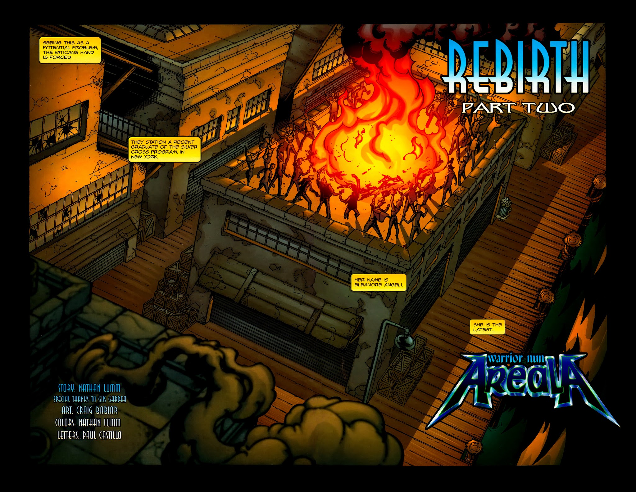 Read online Warrior Nun Areala (1999) comic -  Issue #14 - 4