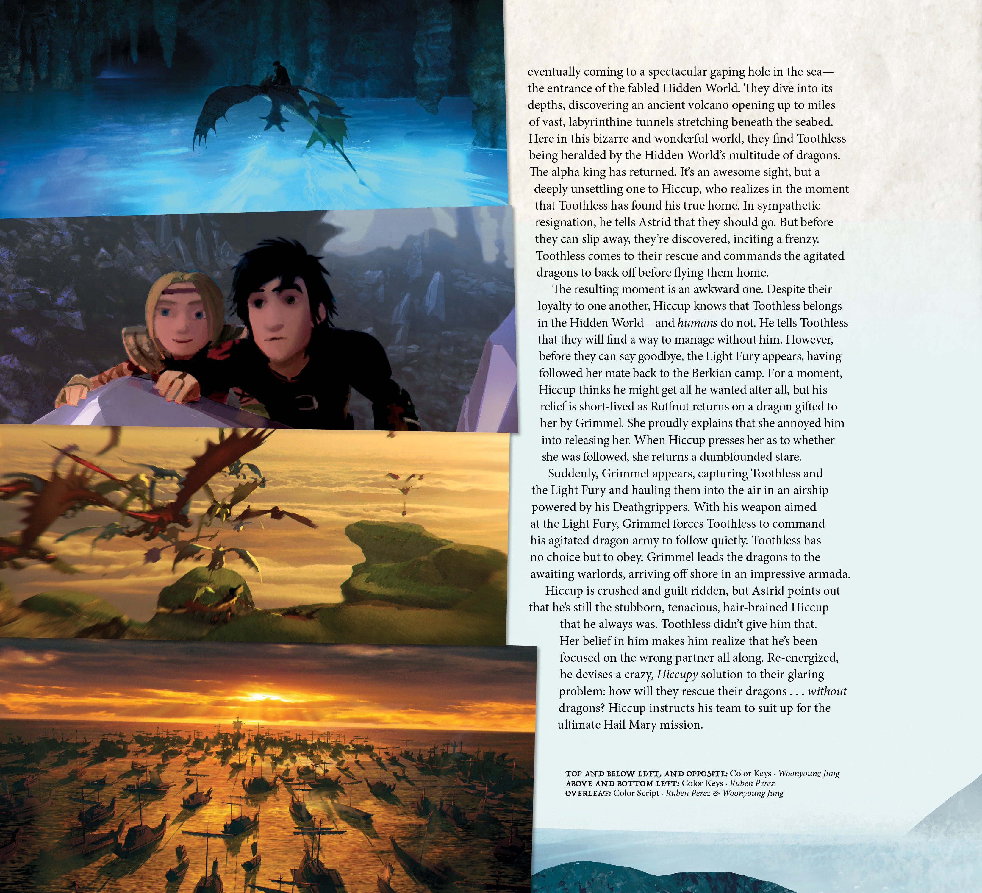 Read online The Art of How to Train Your Dragon: The Hidden World comic -  Issue # TPB - 15