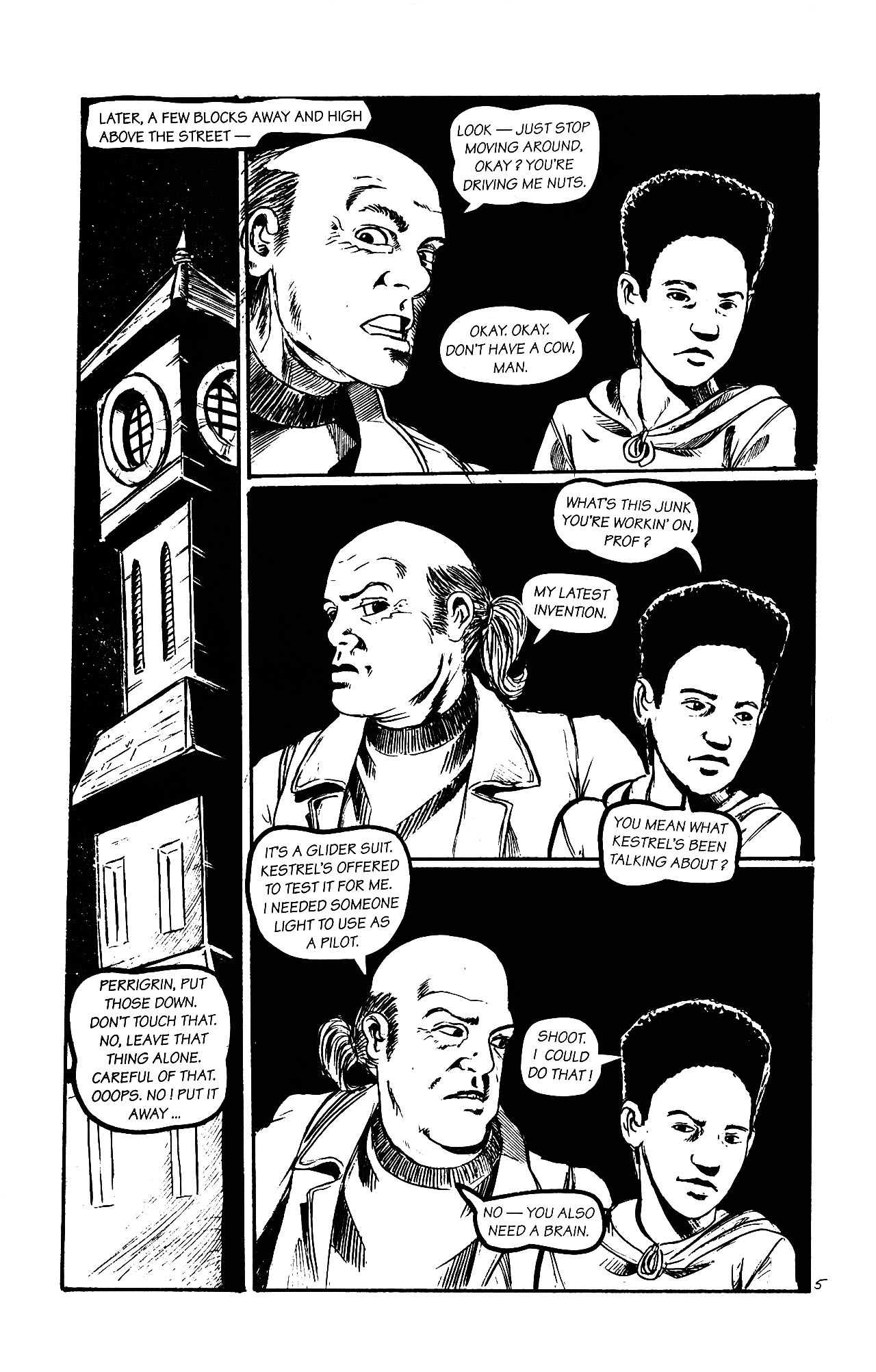 Read online Stratonaut comic -  Issue #1 - 7