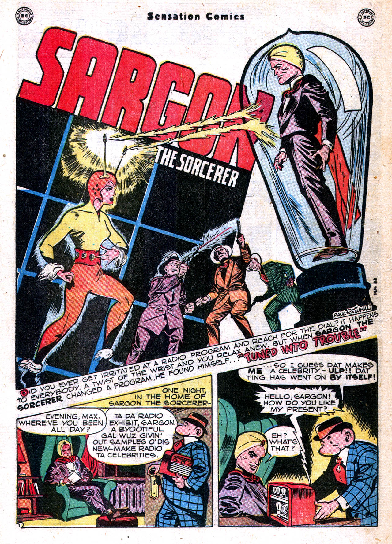 Read online Sensation (Mystery) Comics comic -  Issue #76 - 24