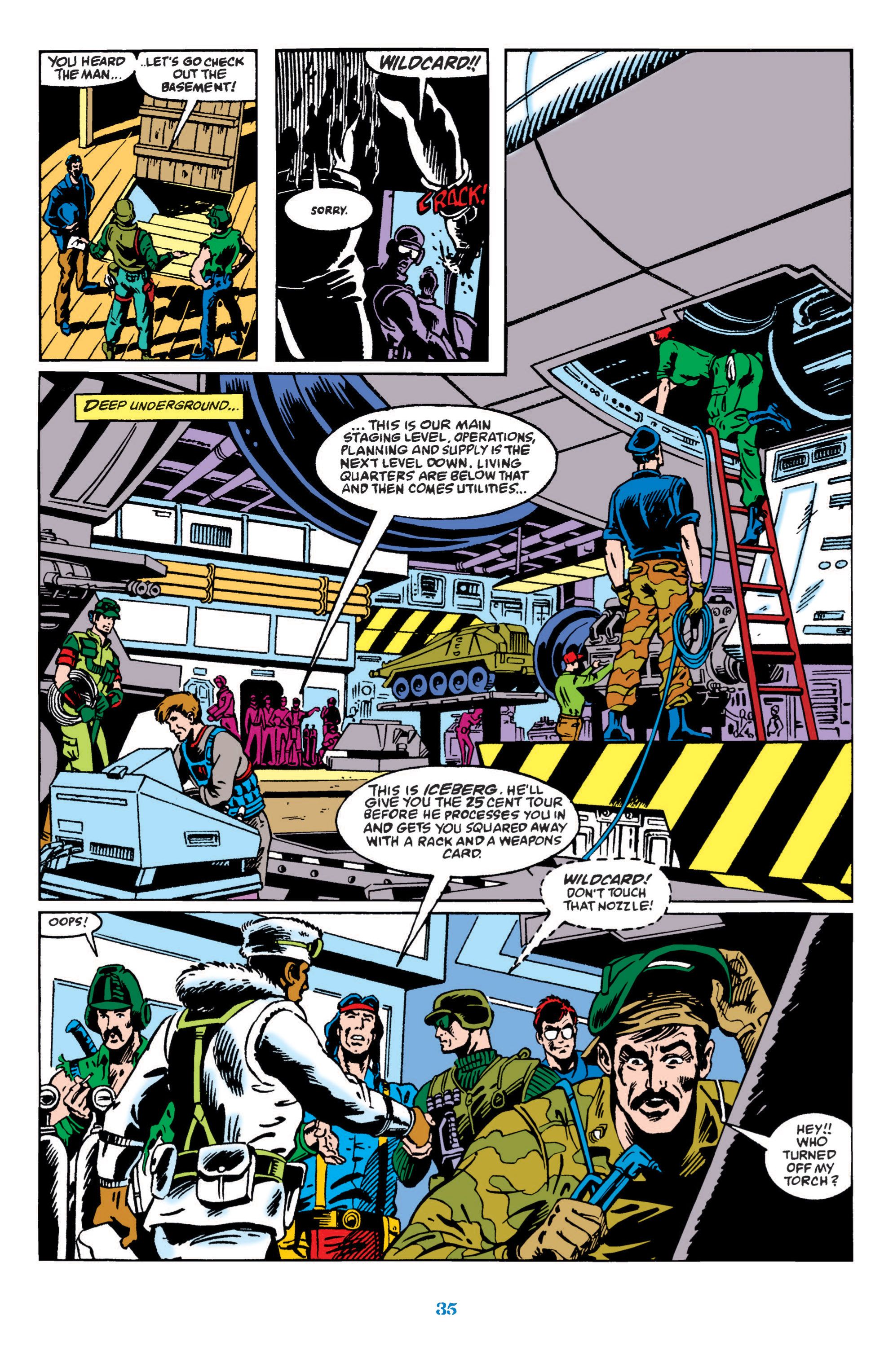 Read online Classic G.I. Joe comic -  Issue # TPB 8 (Part 1) - 36