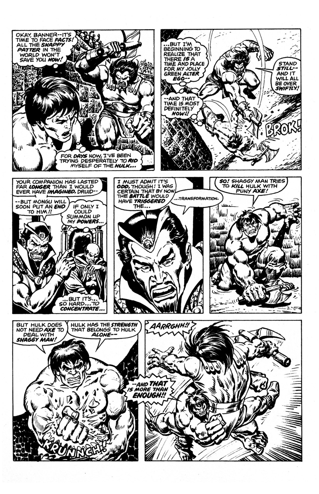 Read online Essential Hulk comic -  Issue # TPB 6 - 234