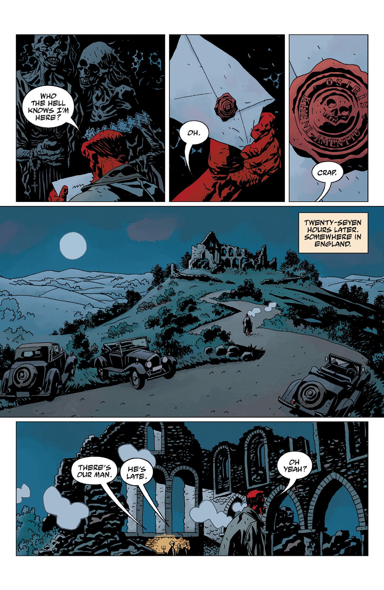 Read online Hellboy: The Wild Hunt comic -  Issue # TPB - 15
