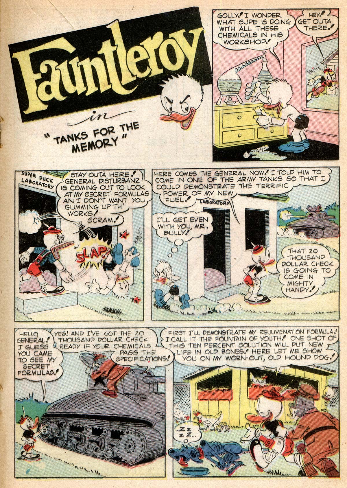 Read online Super Duck Comics comic -  Issue #35 - 27