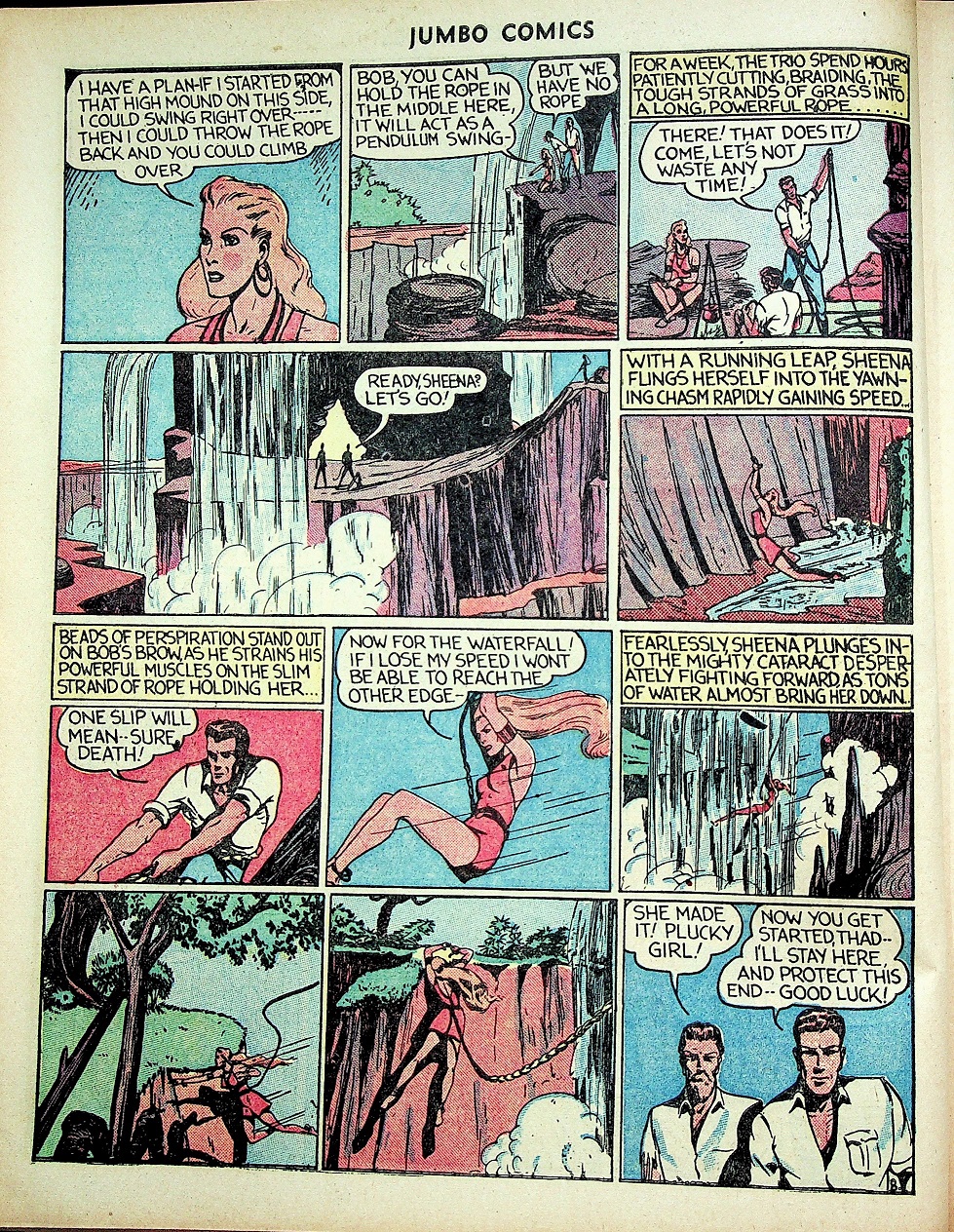 Read online Jumbo Comics comic -  Issue #9 - 10