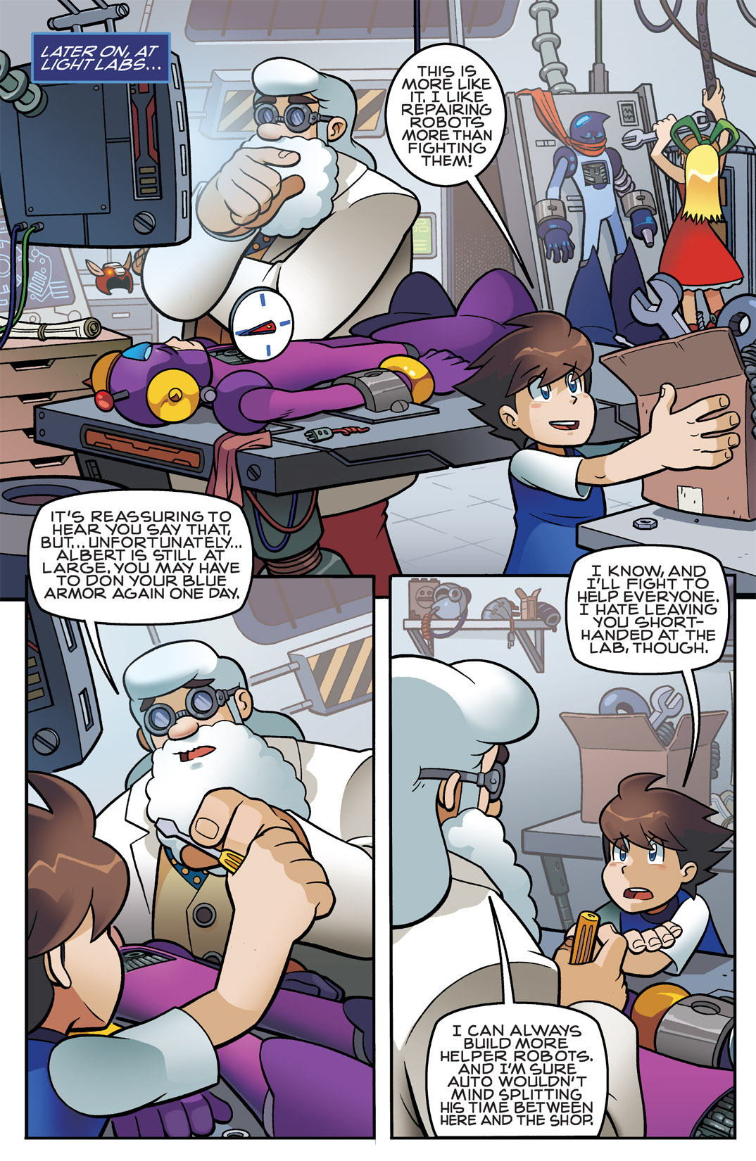 Read online Mega Man comic -  Issue # _TPB 2 - 98