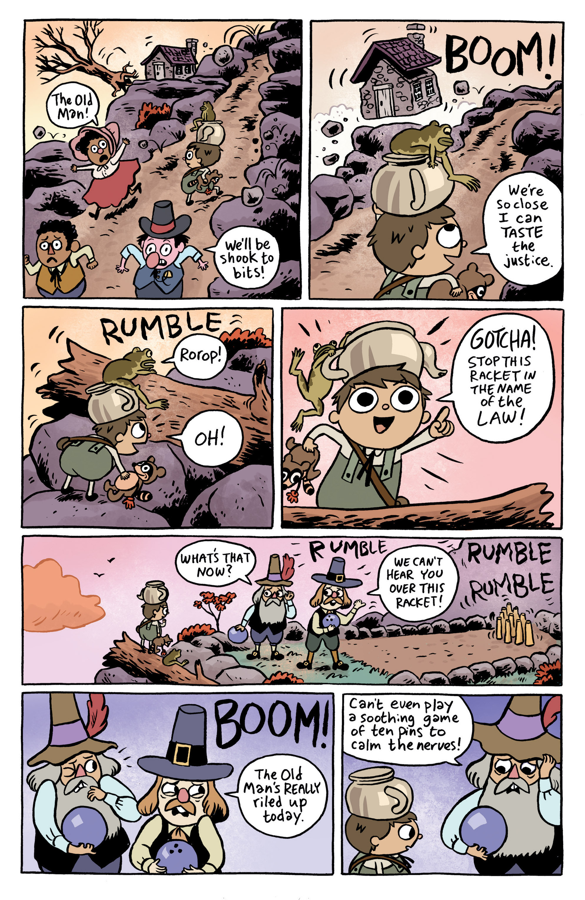 Read online Over the Garden Wall (2016) comic -  Issue #9 - 5
