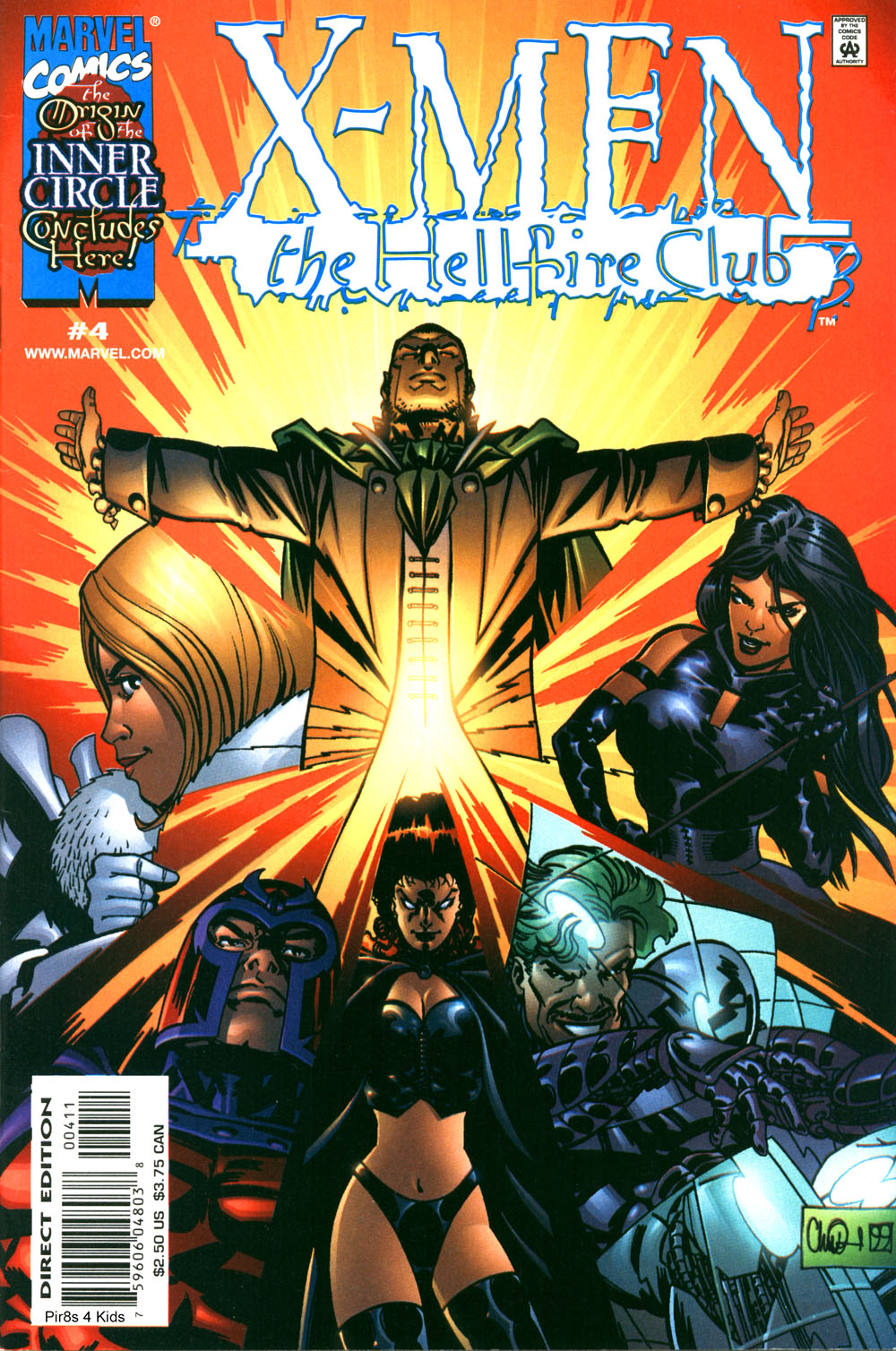 Read online X-Men: Hellfire Club comic -  Issue #4 - 1