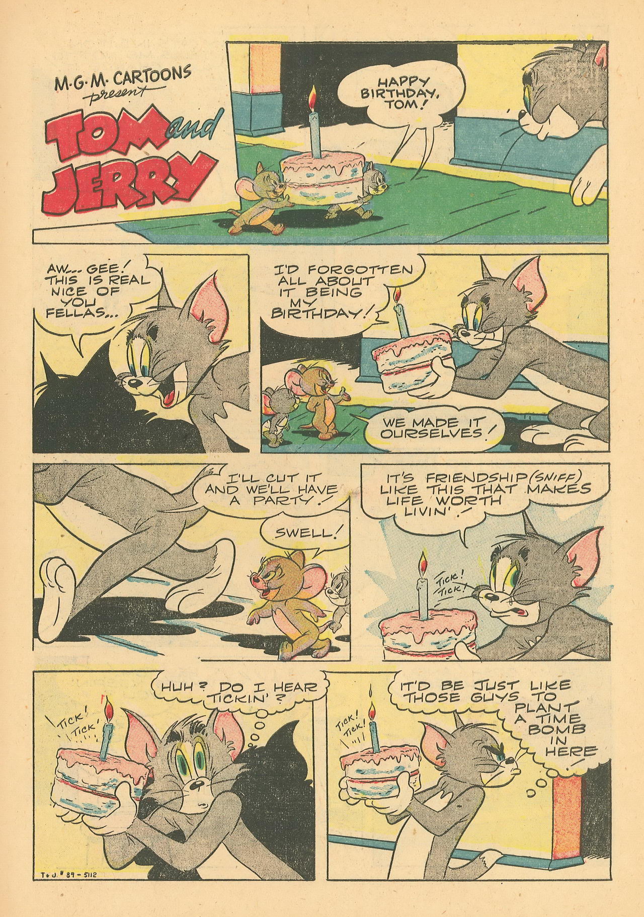 Read online Tom & Jerry Comics comic -  Issue #89 - 4