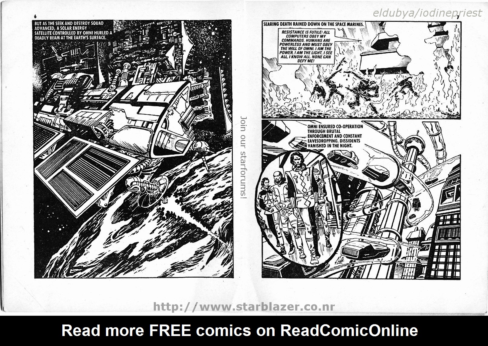 Read online Starblazer comic -  Issue #195 - 5
