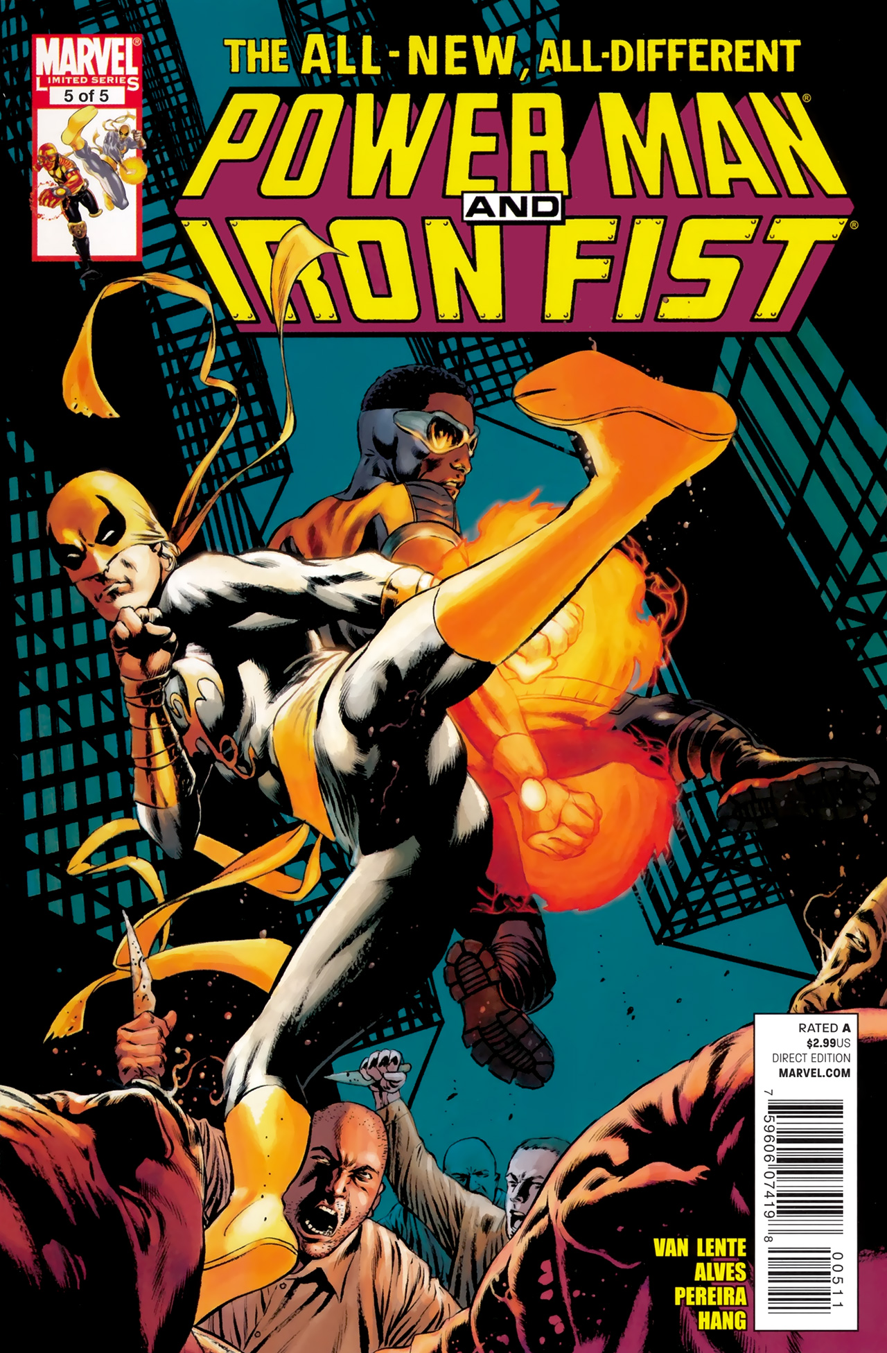 Read online Power Man and Iron Fist (2011) comic -  Issue #5 - 1