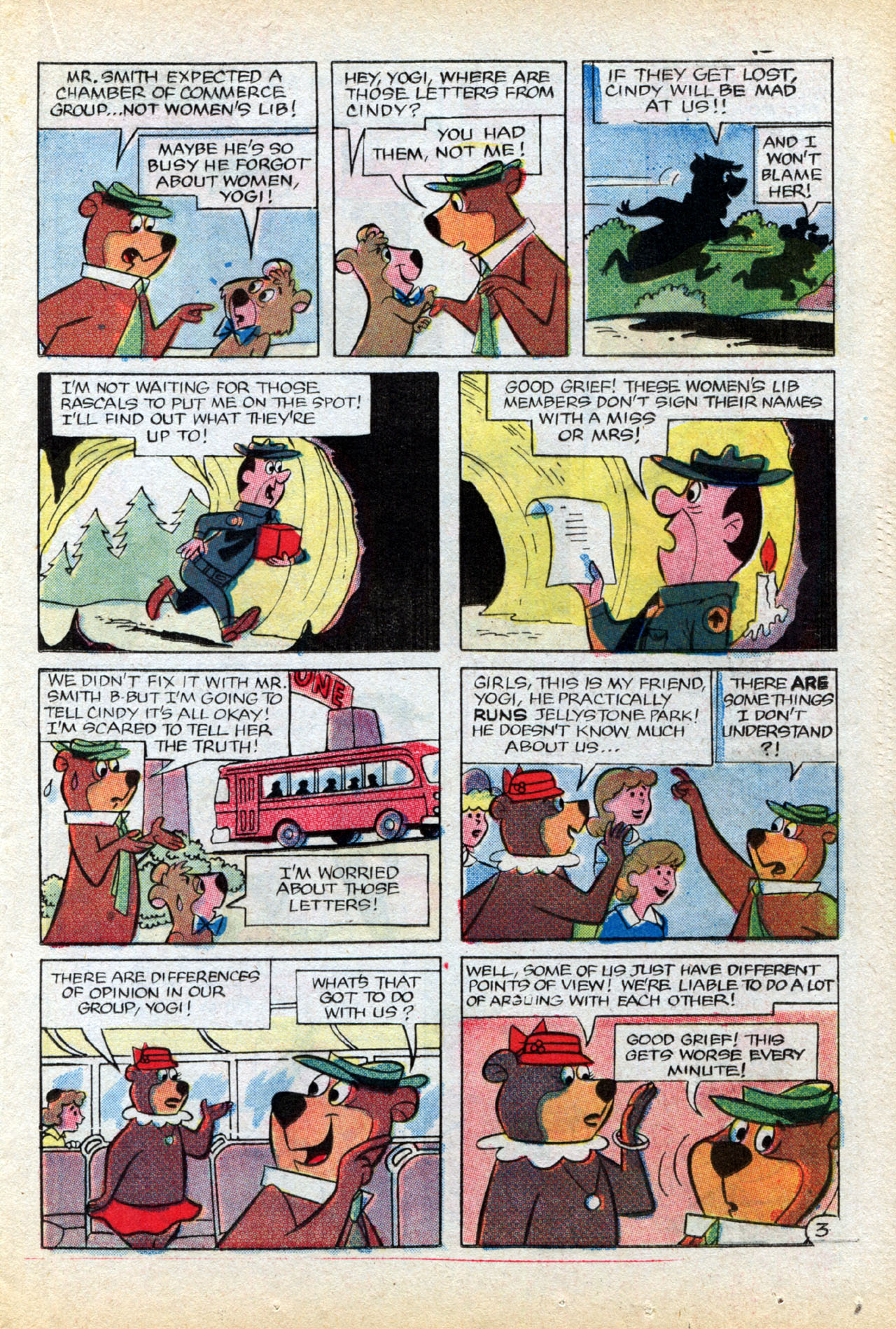 Read online Yogi Bear (1970) comic -  Issue #9 - 17