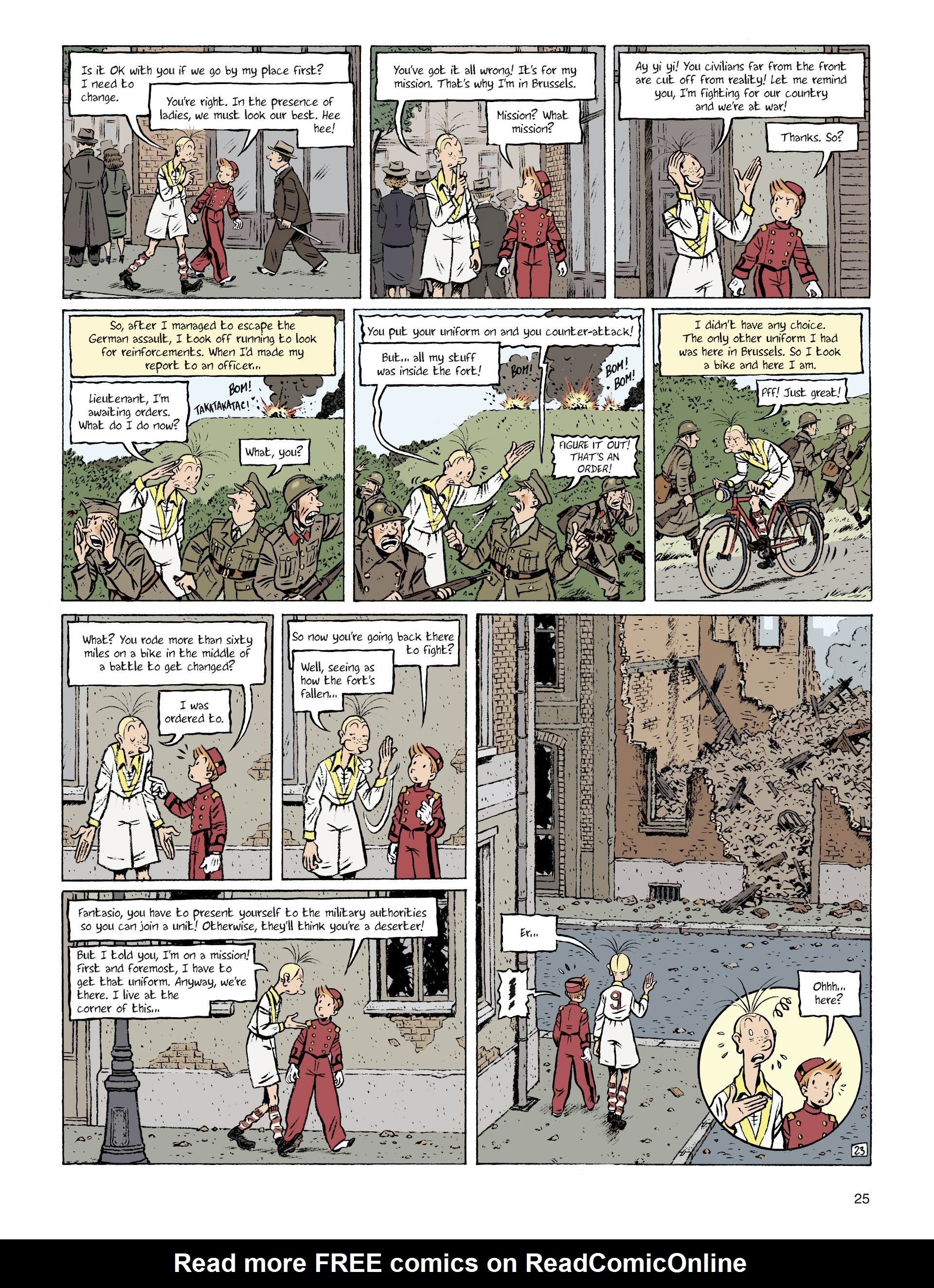 Read online Spirou: Hope Against All Odds comic -  Issue #1 - 25