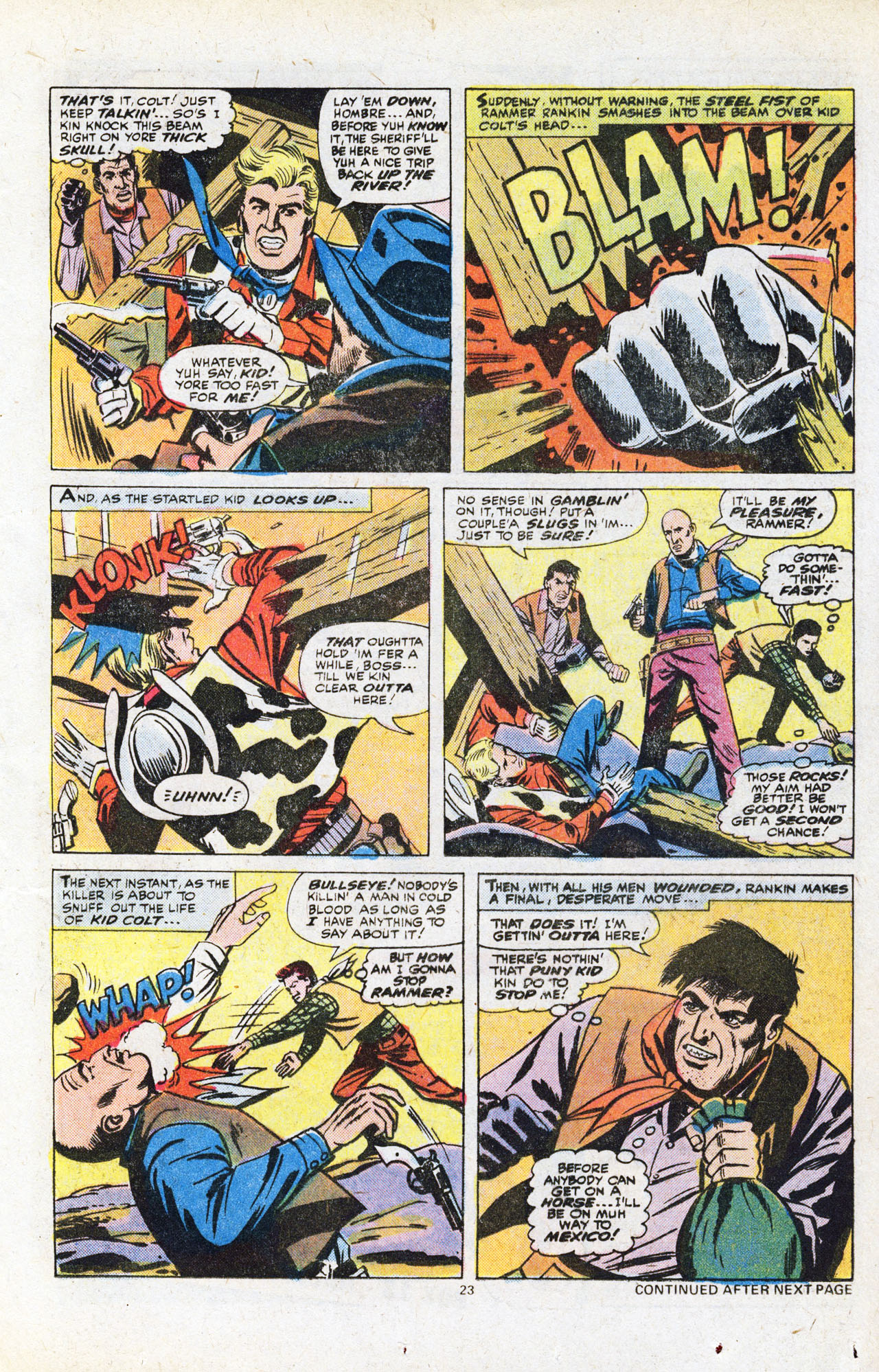 Read online Kid Colt Outlaw comic -  Issue #226 - 25