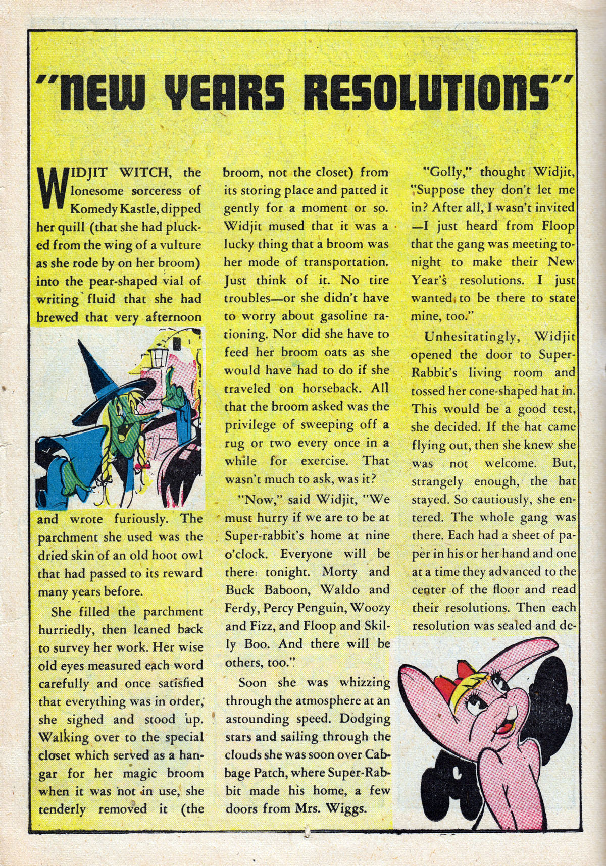 Read online Comedy Comics (1942) comic -  Issue #14 - 34