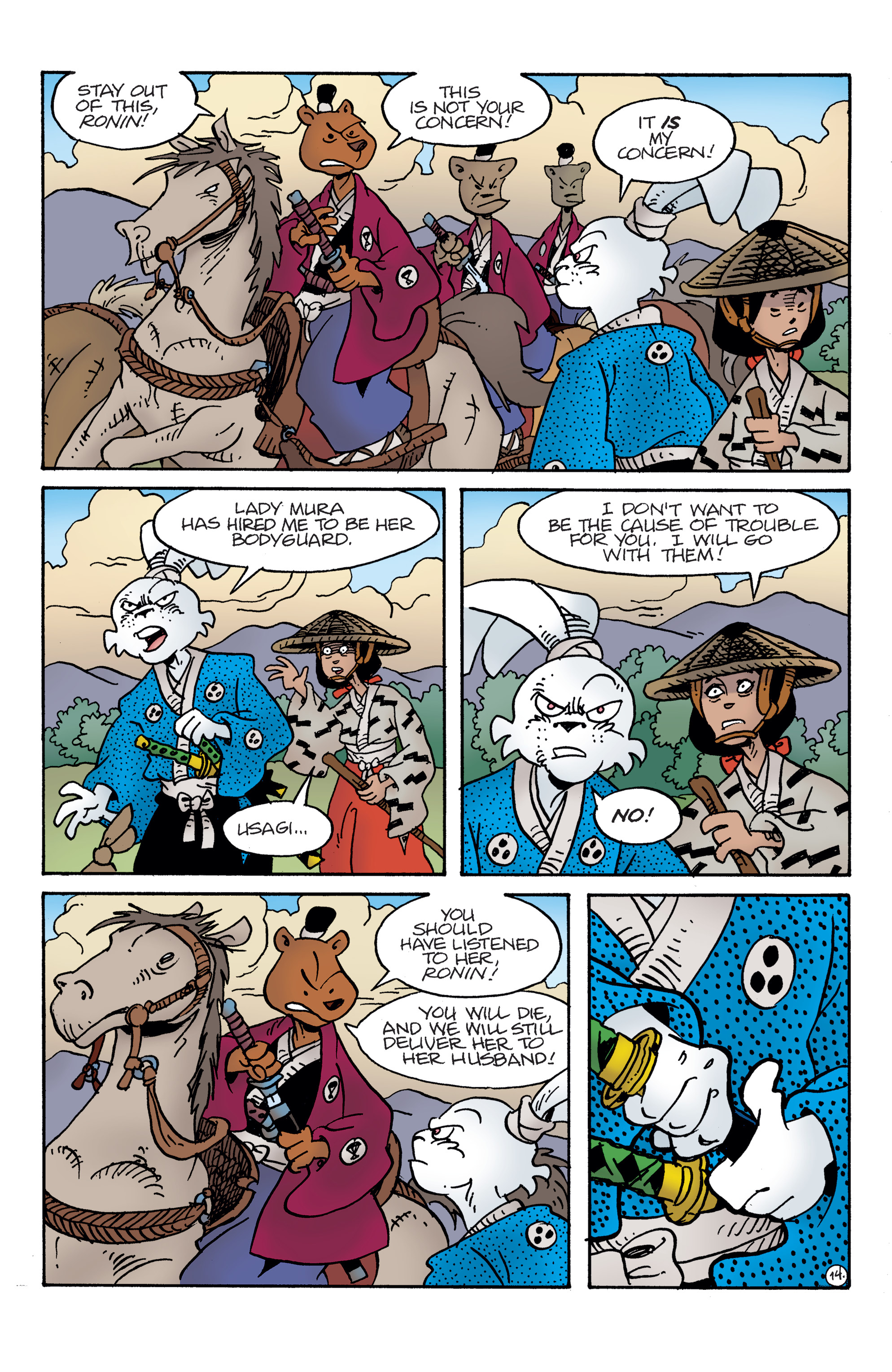 Read online Usagi Yojimbo (2019) comic -  Issue #4 - 16