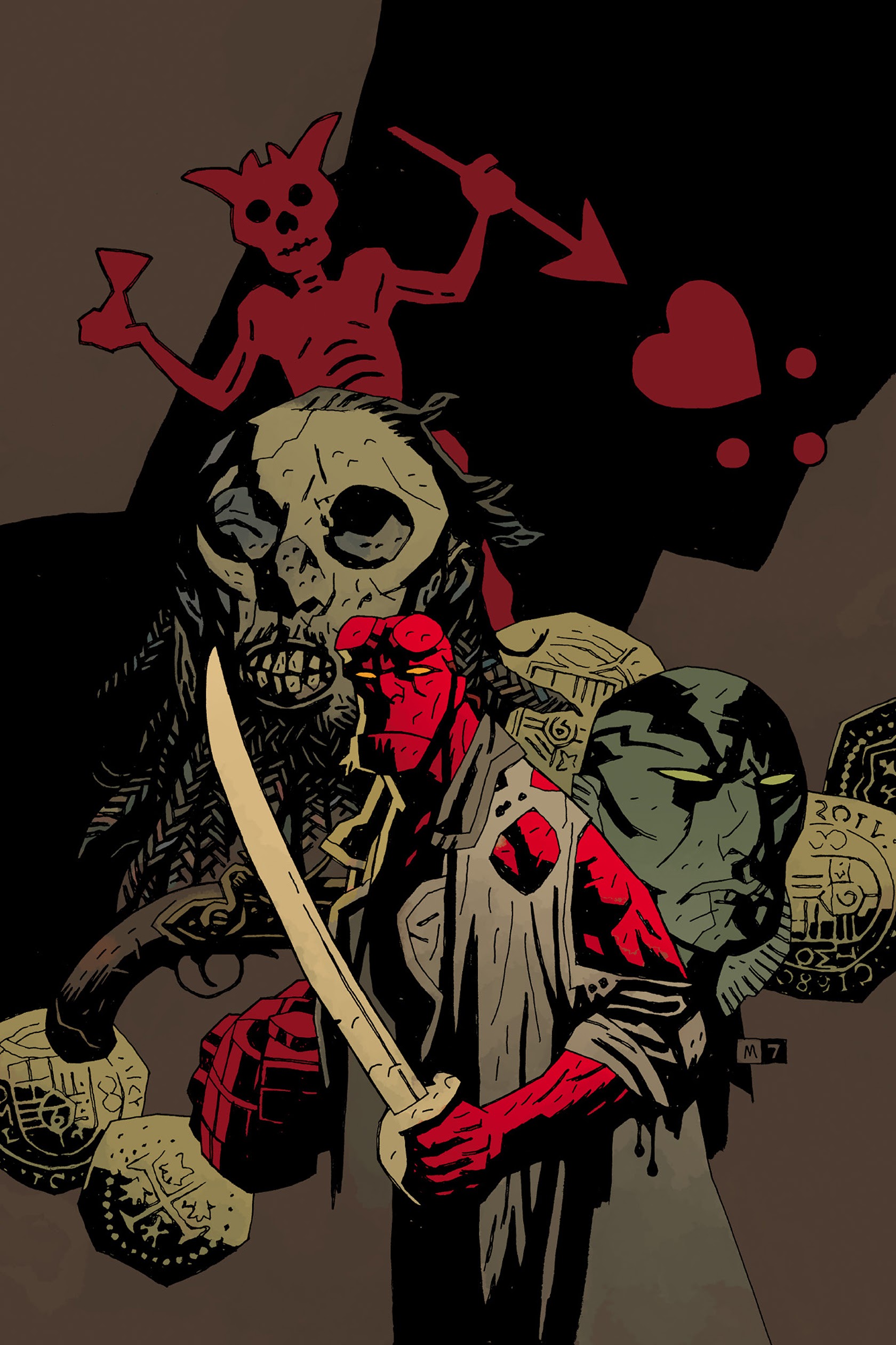 Read online Hellboy: The First 20 Years comic -  Issue # TPB - 59