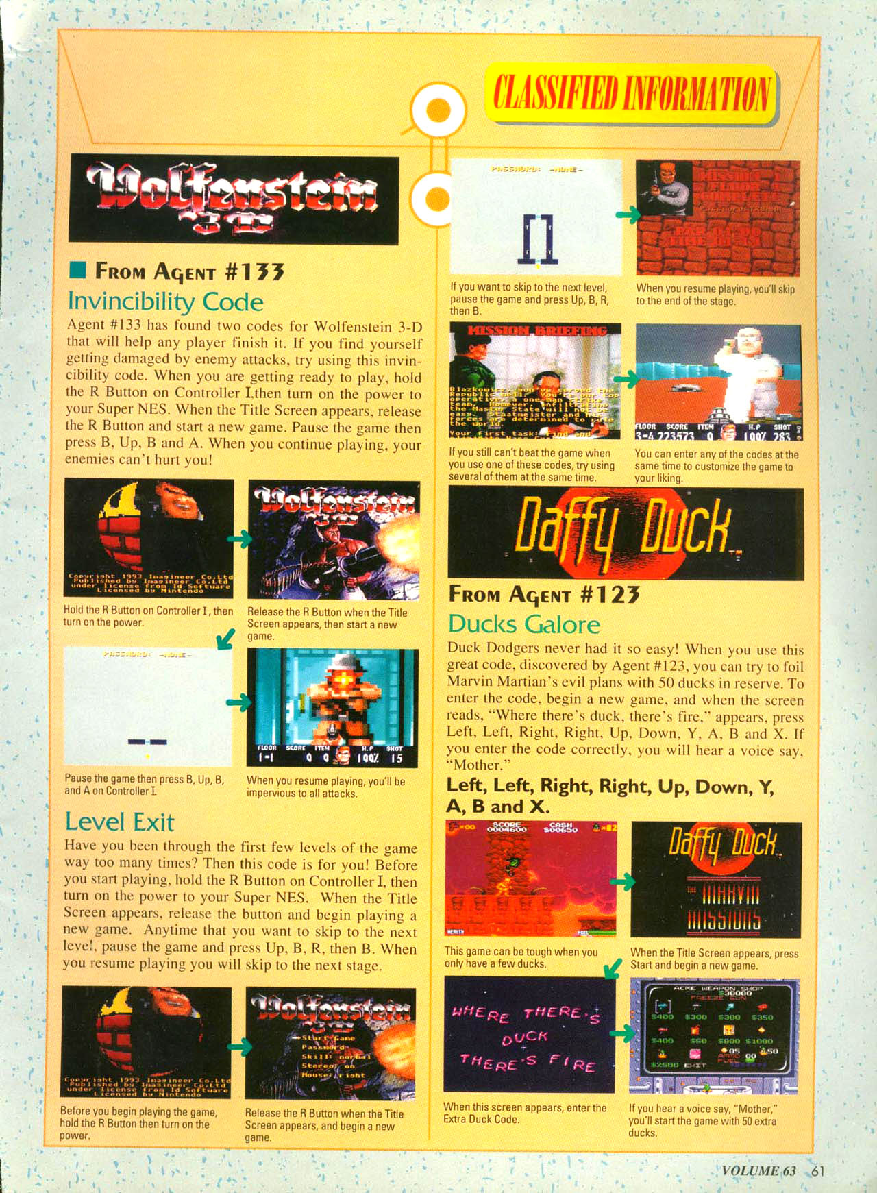 Read online Nintendo Power comic -  Issue #63 - 64