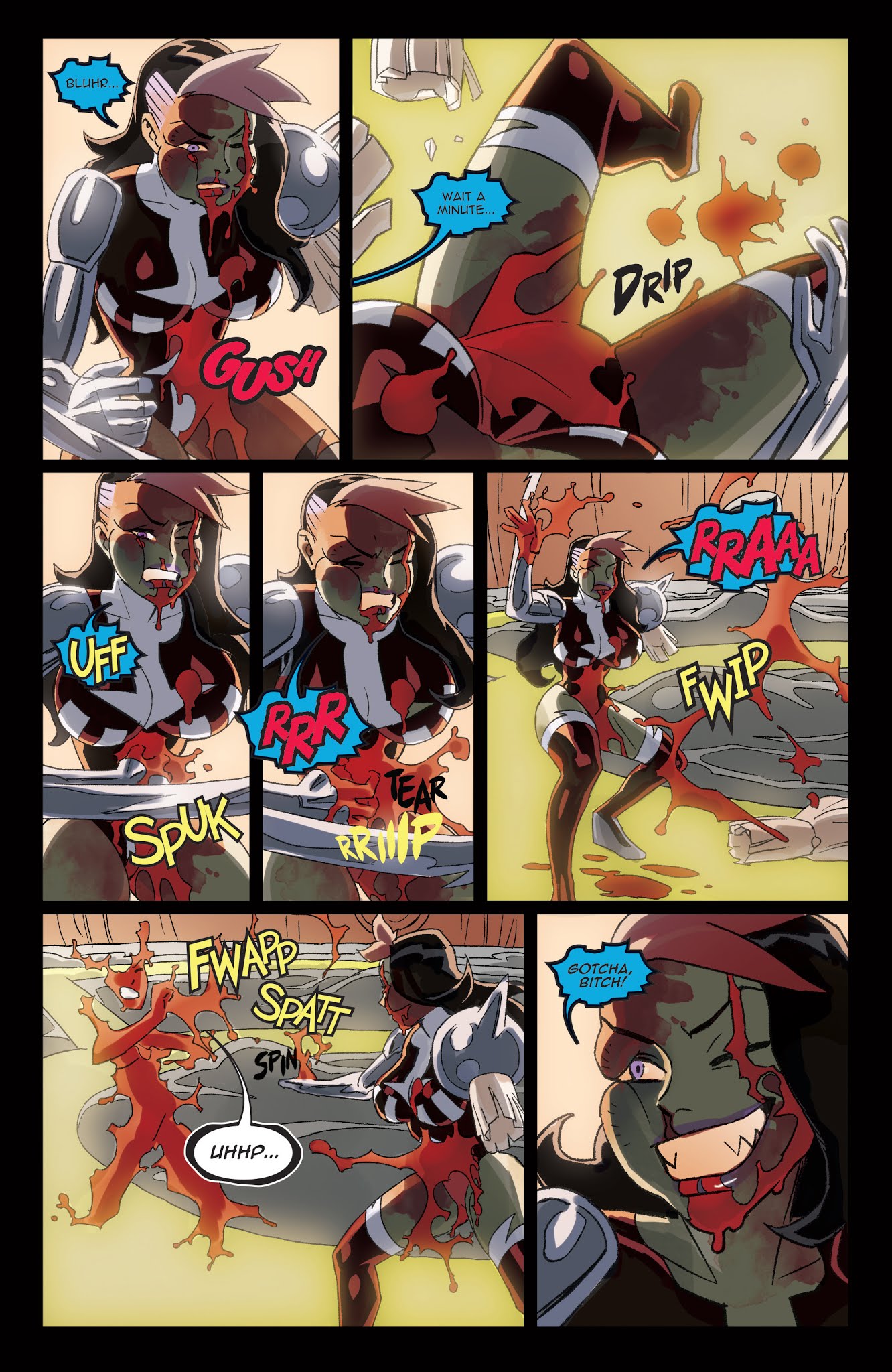 Read online Danger Doll Squad: Galactic Gladiators comic -  Issue #4 - 18